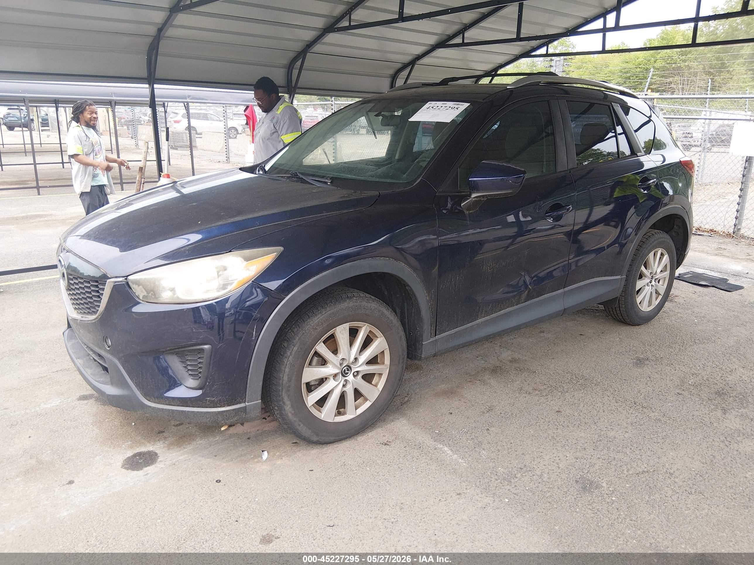 2014 Mazda Cx-5 Sport Dark Blue vin: JM3KE2BE7E0362761