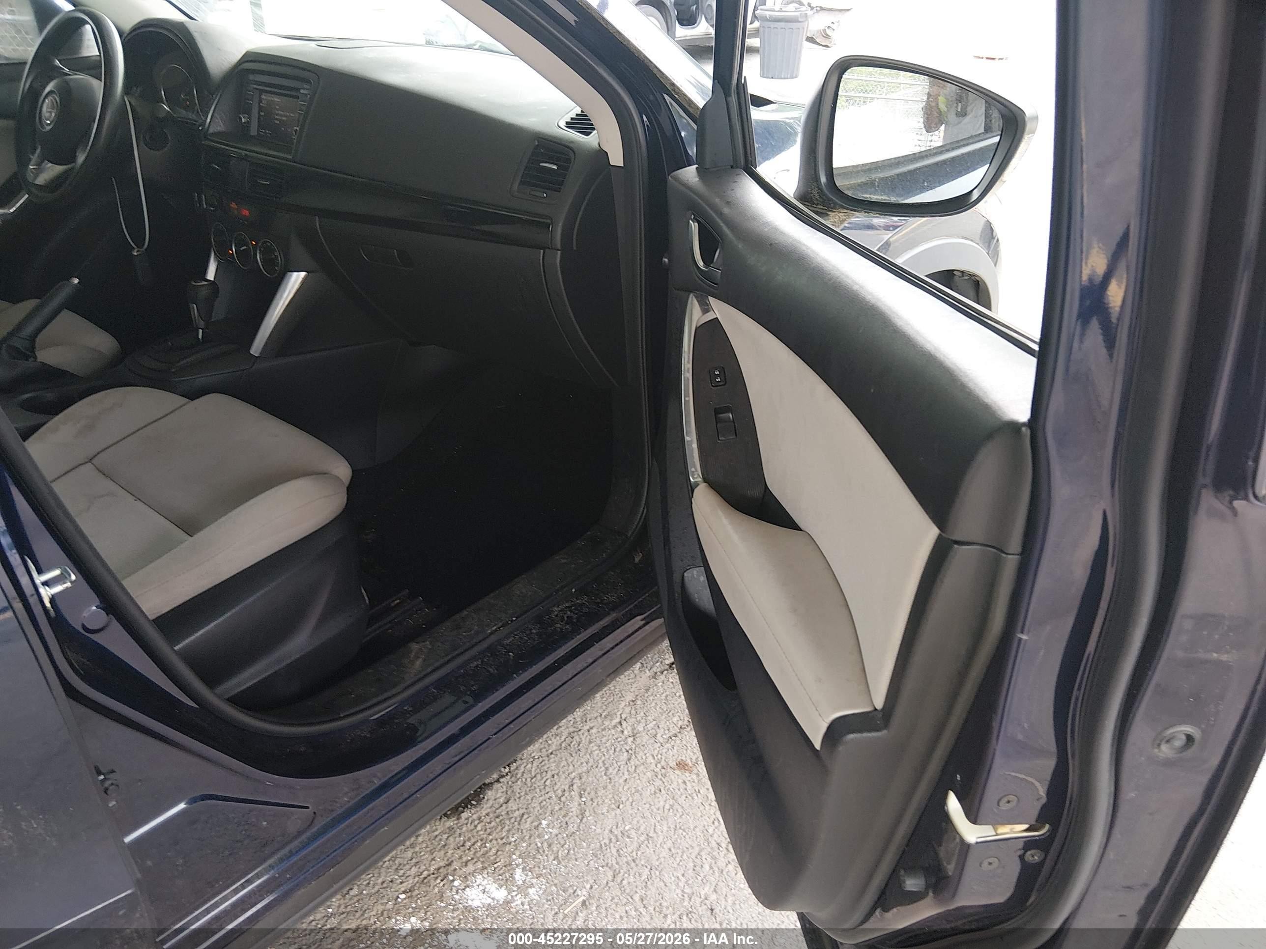 2014 Mazda Cx-5 Sport Dark Blue vin: JM3KE2BE7E0362761