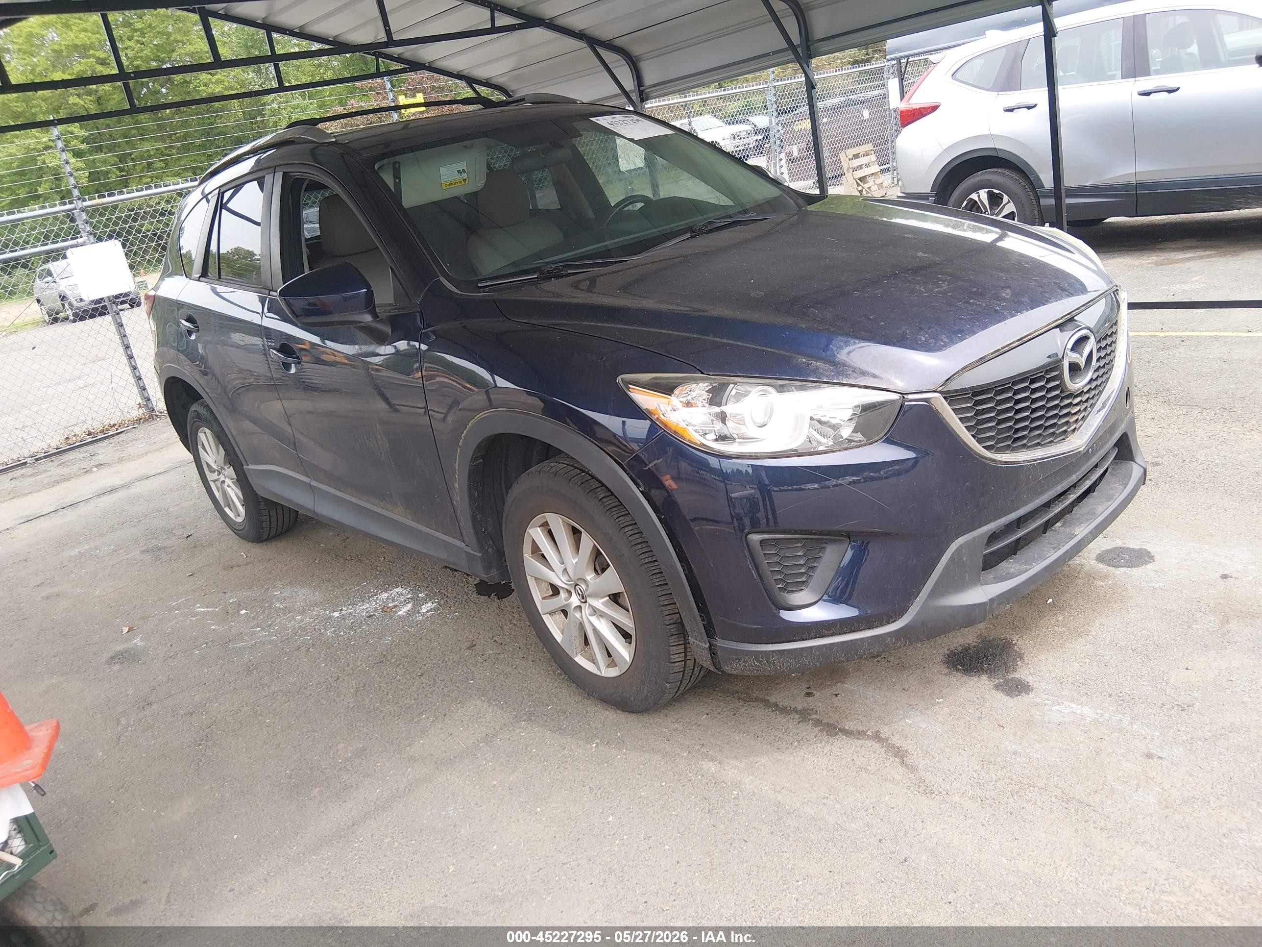 2014 Mazda Cx-5 Sport Dark Blue vin: JM3KE2BE7E0362761