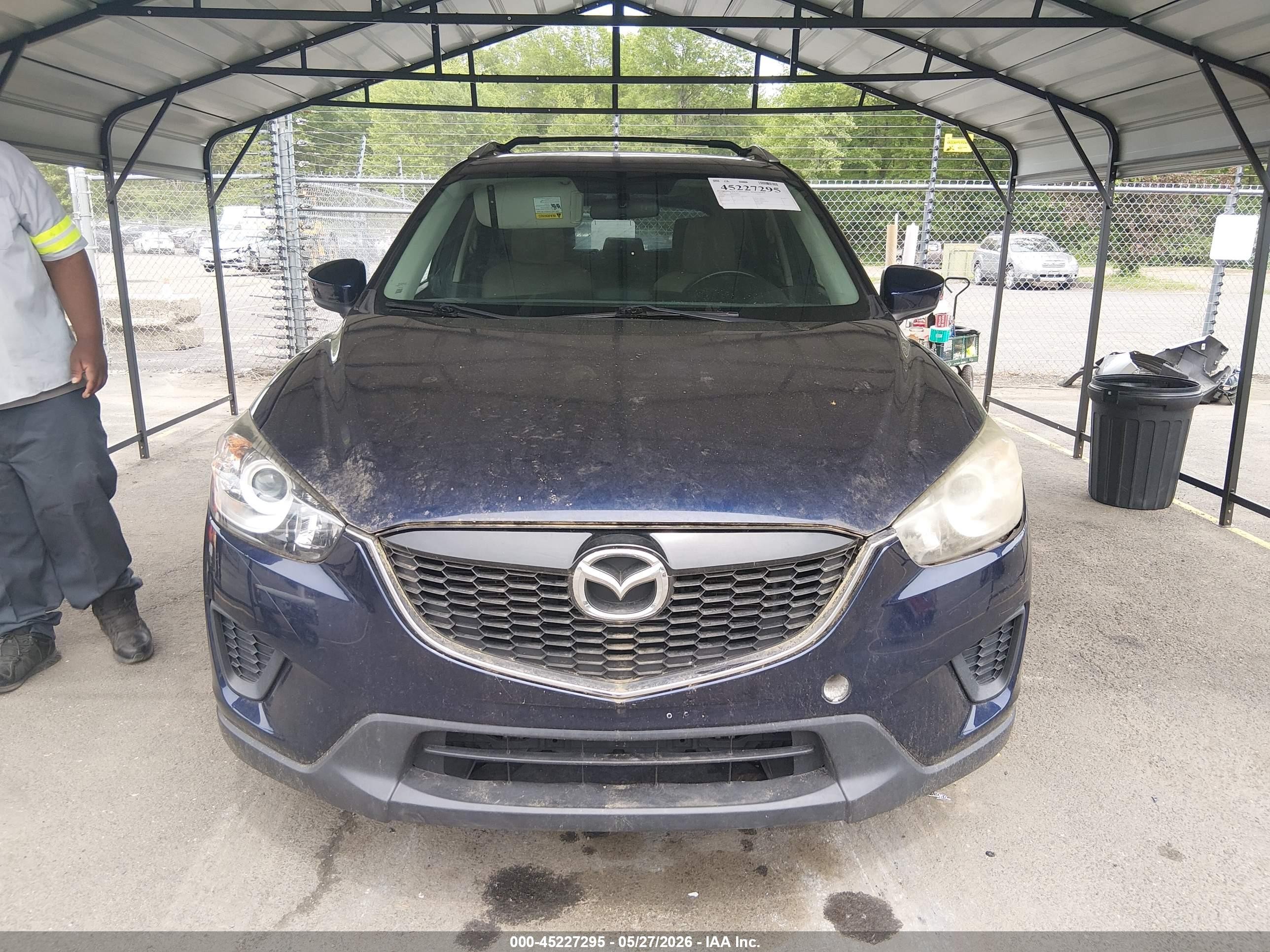 2014 Mazda Cx-5 Sport Dark Blue vin: JM3KE2BE7E0362761