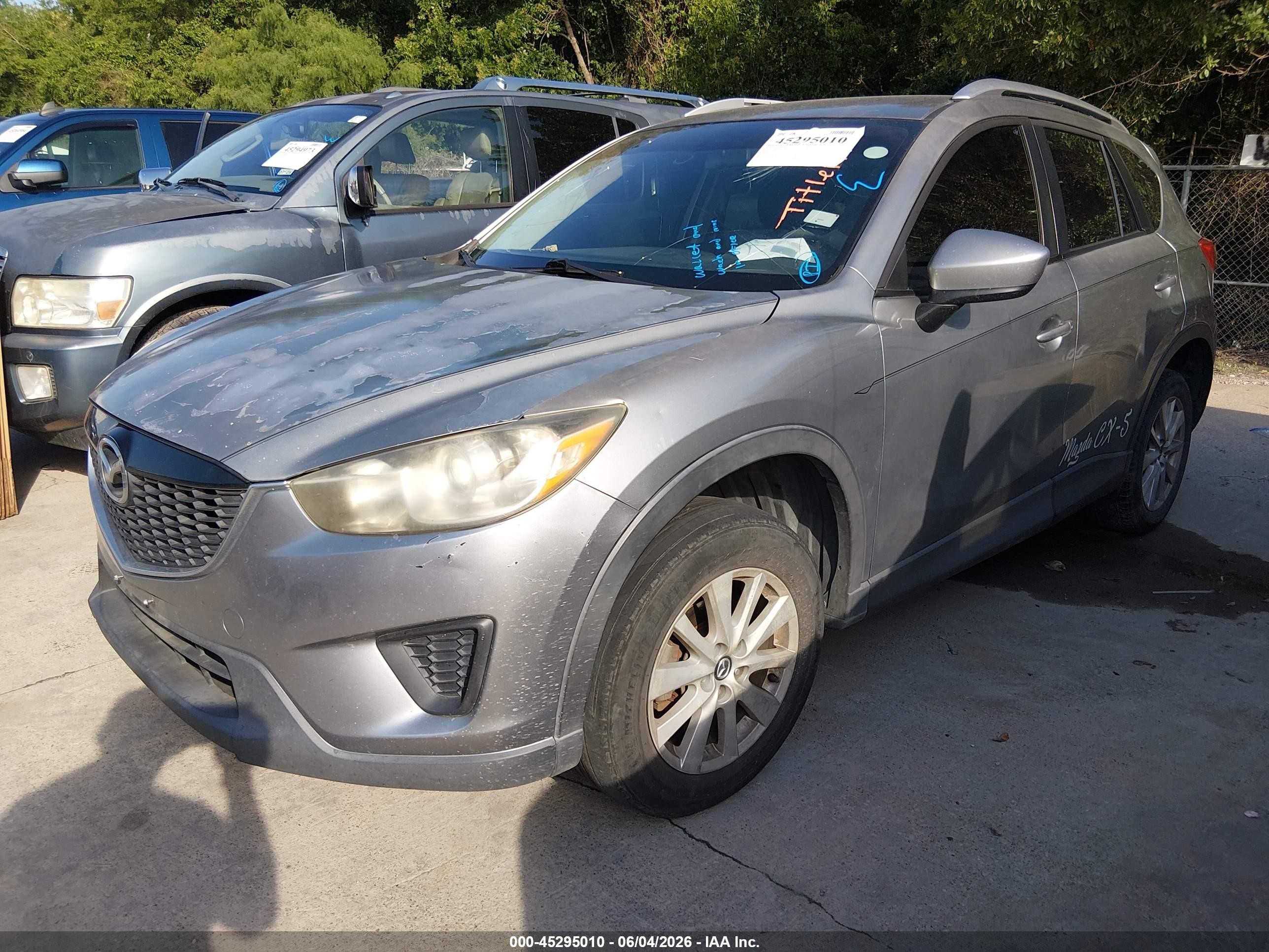 2014 Mazda Cx-5 Sport Light Blue vin: JM3KE2BE7E0375042