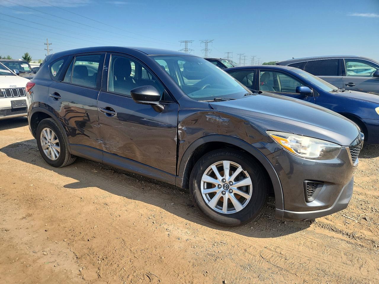 2014 Mazda Cx-5 Sport Серый vin: JM3KE2BE7E0410162