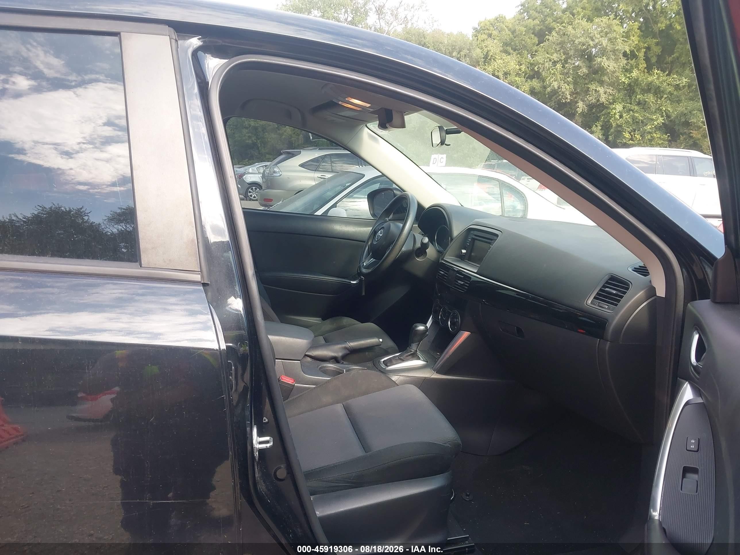 2015 Mazda Cx-5 Sport Black vin: JM3KE2BE7F0457483