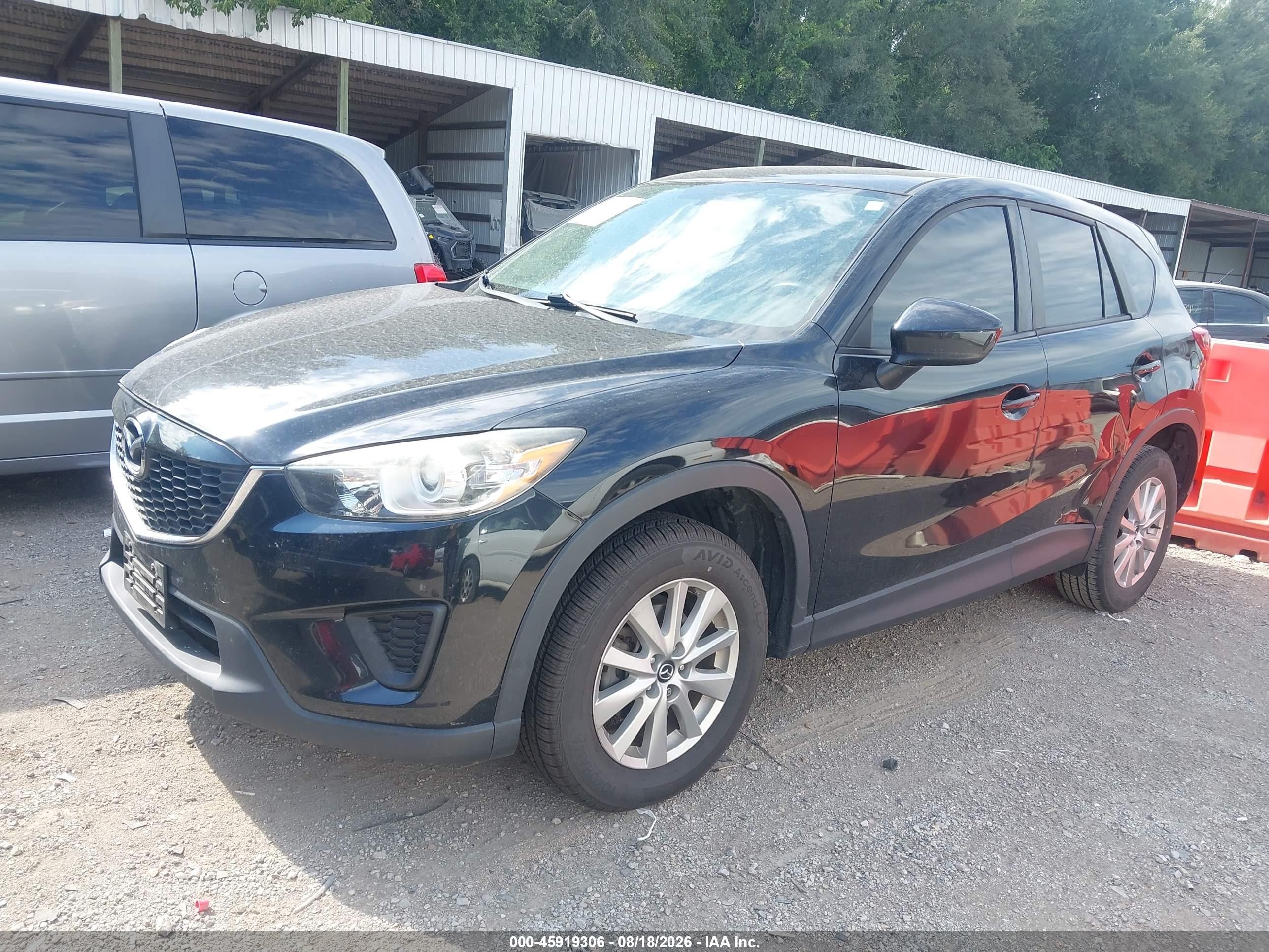 2015 Mazda Cx-5 Sport Black vin: JM3KE2BE7F0457483