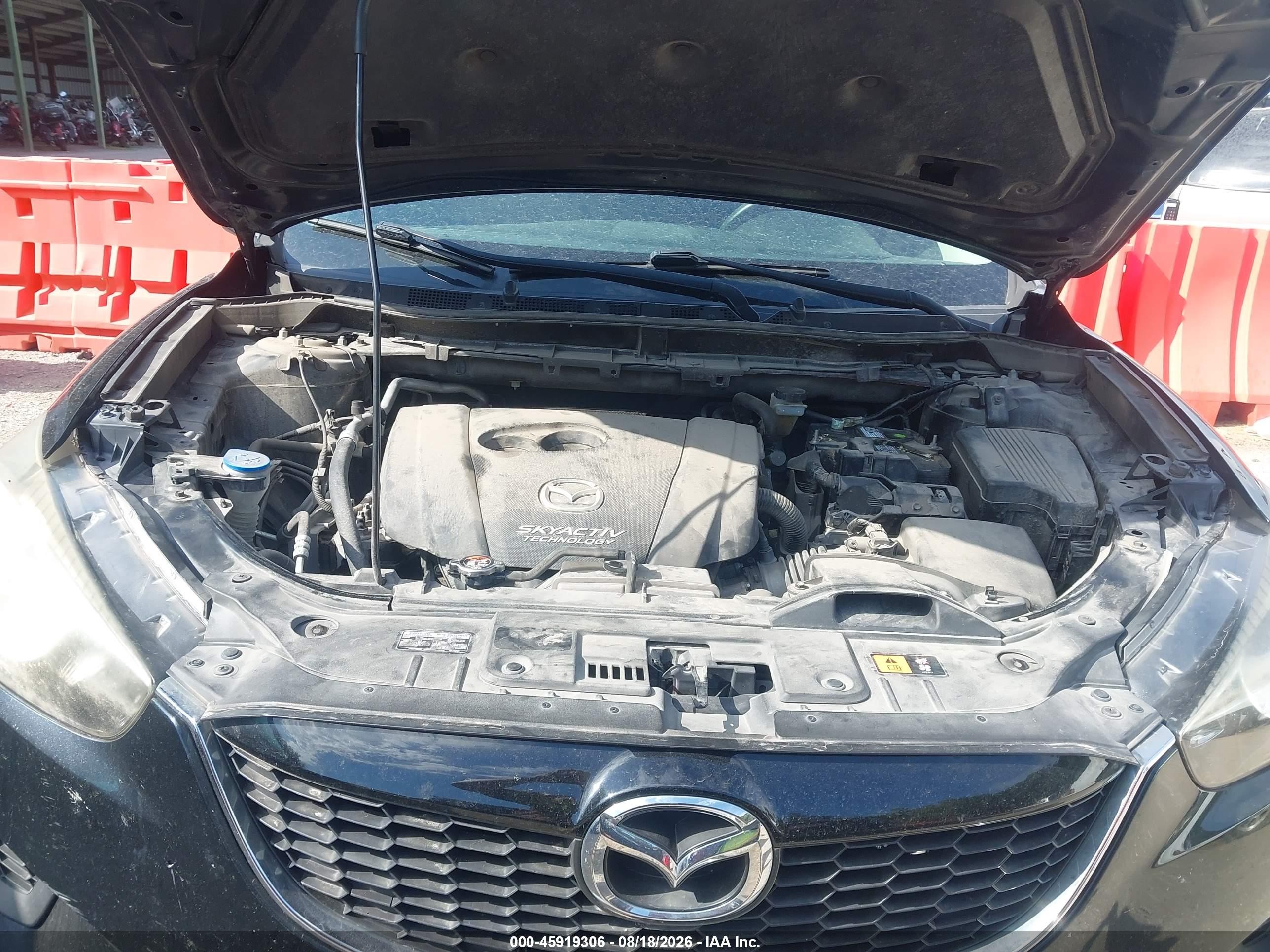 2015 Mazda Cx-5 Sport Black vin: JM3KE2BE7F0457483