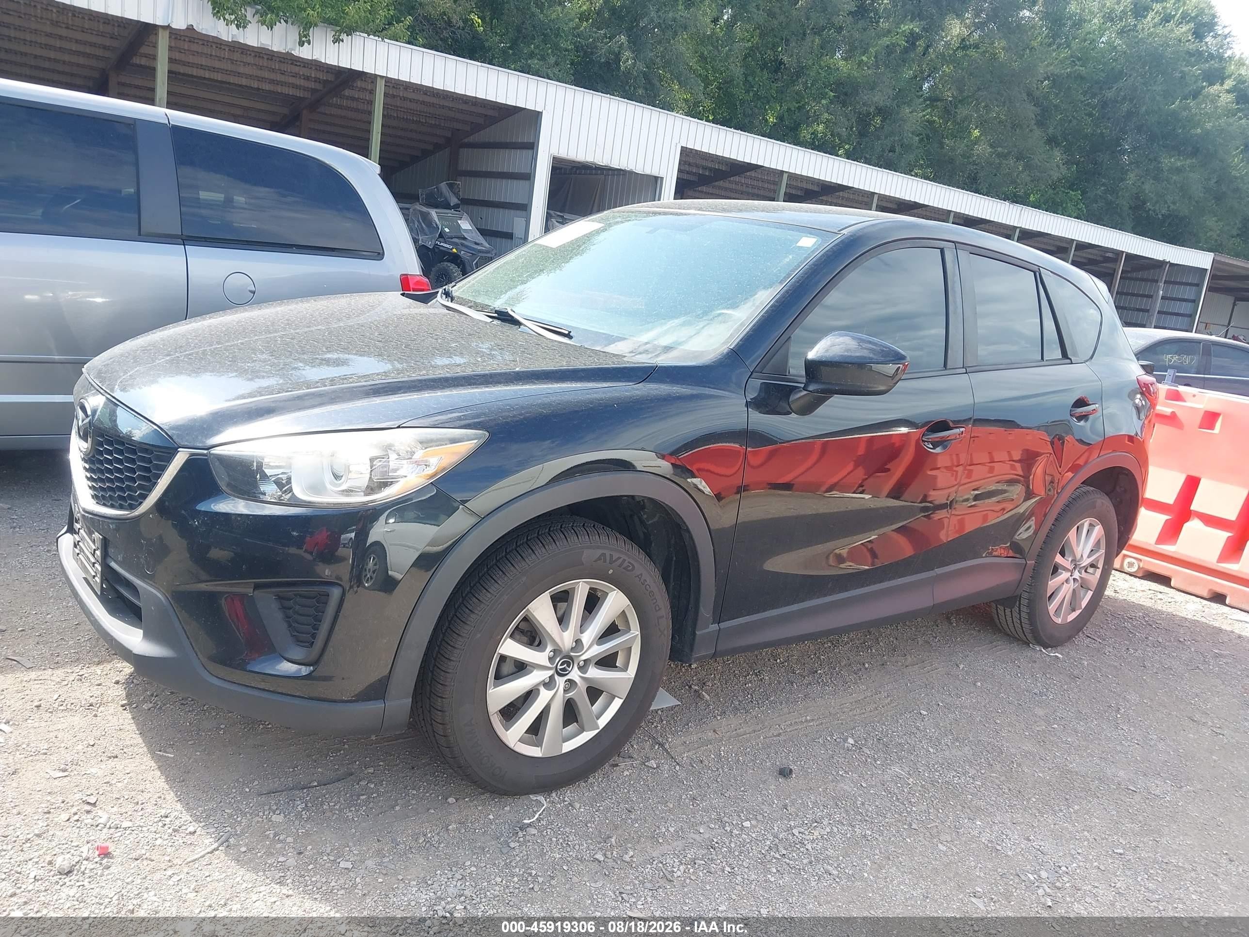 2015 Mazda Cx-5 Sport Black vin: JM3KE2BE7F0457483