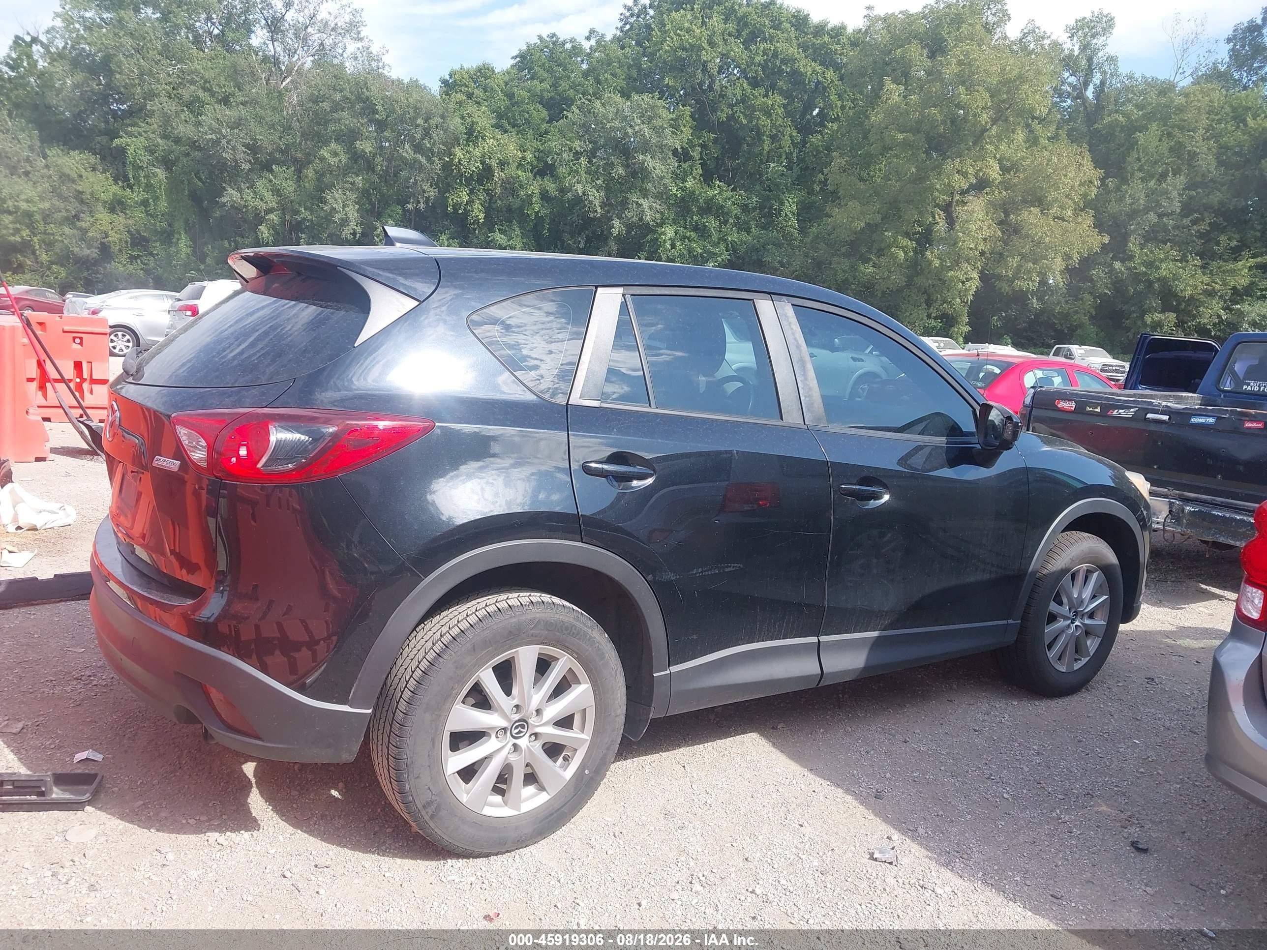 2015 Mazda Cx-5 Sport Black vin: JM3KE2BE7F0457483