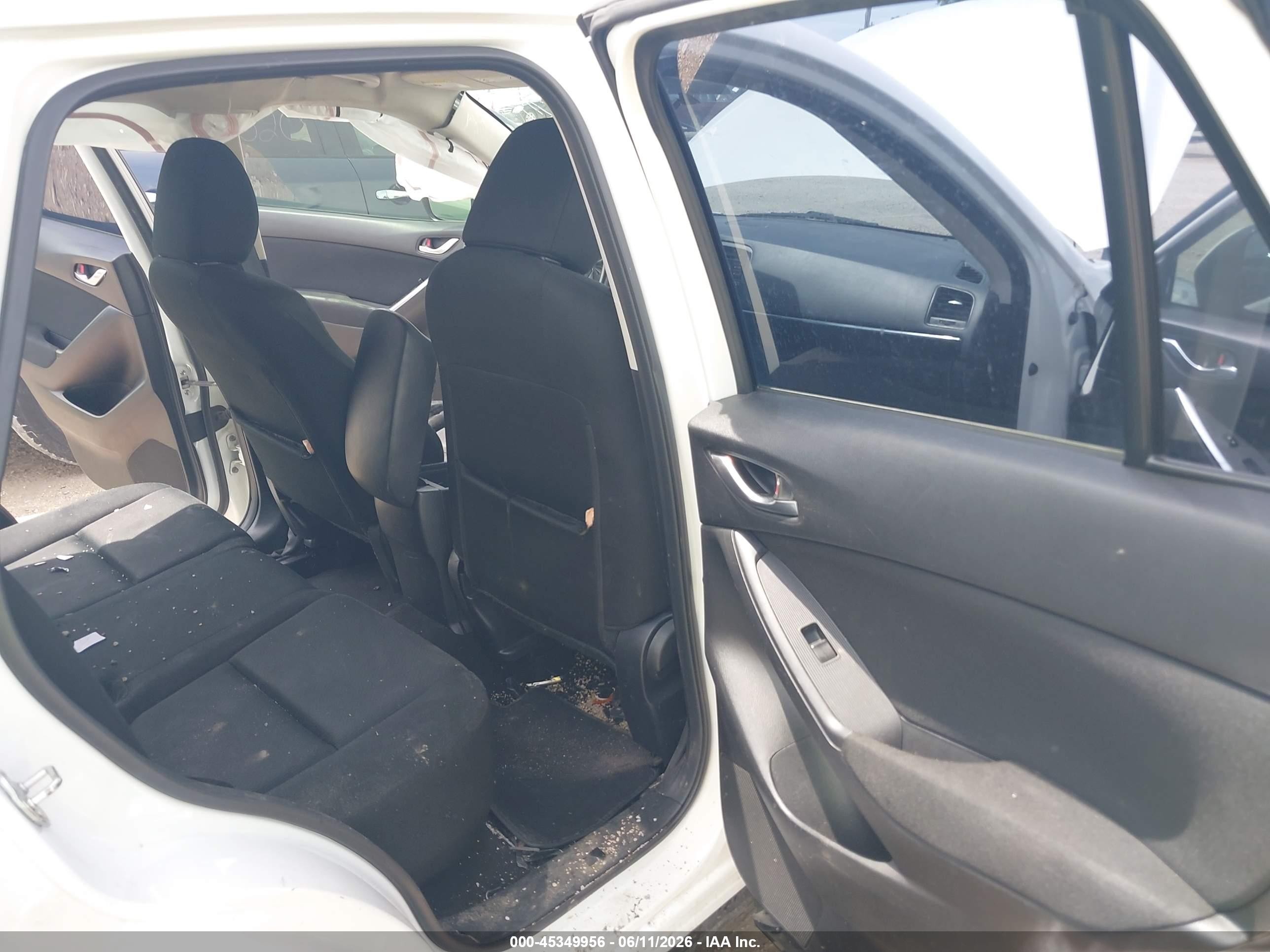 2013 Mazda Cx-5 Sport White vin: JM3KE2BE8D0134718
