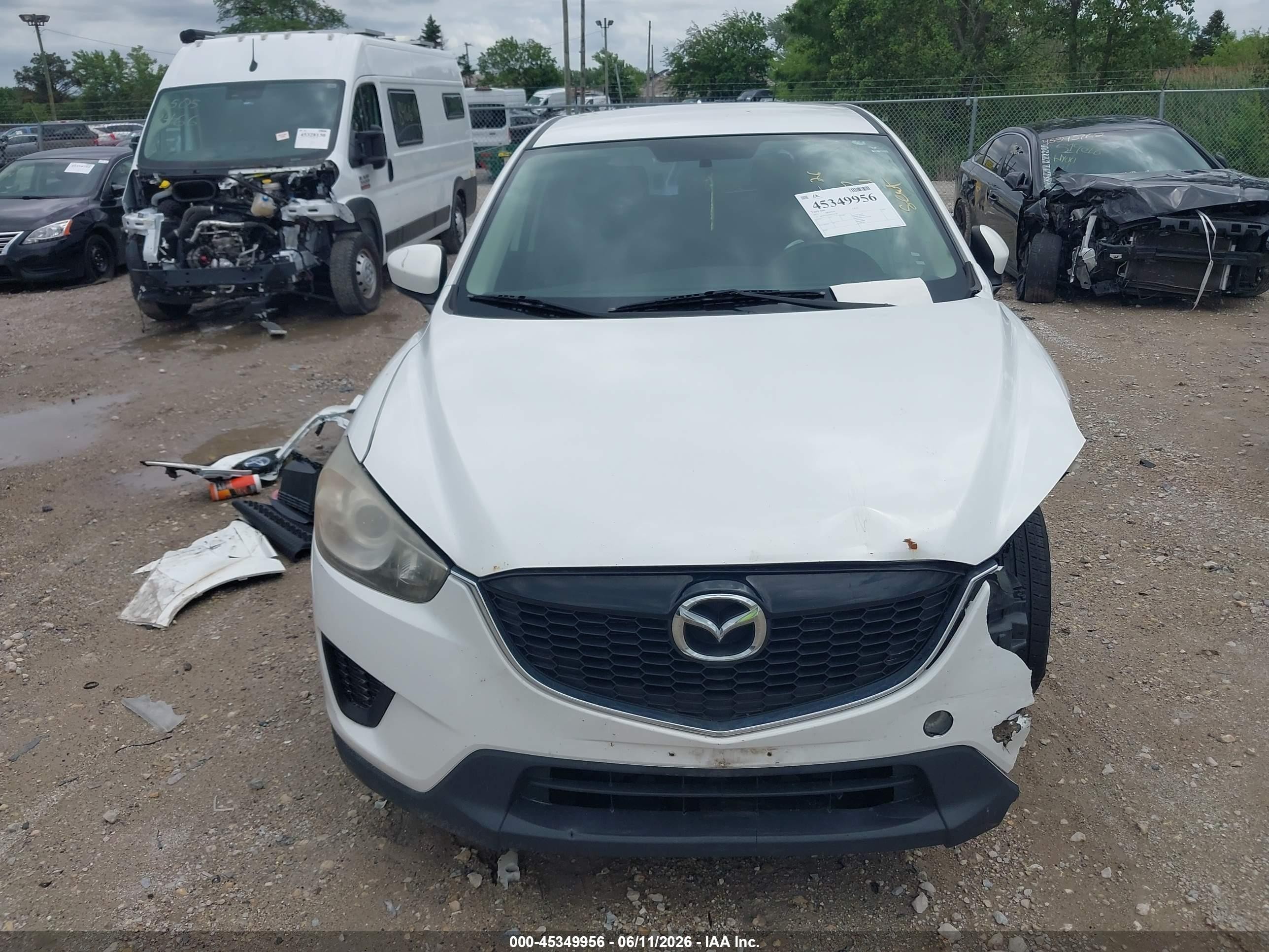 2013 Mazda Cx-5 Sport White vin: JM3KE2BE8D0134718