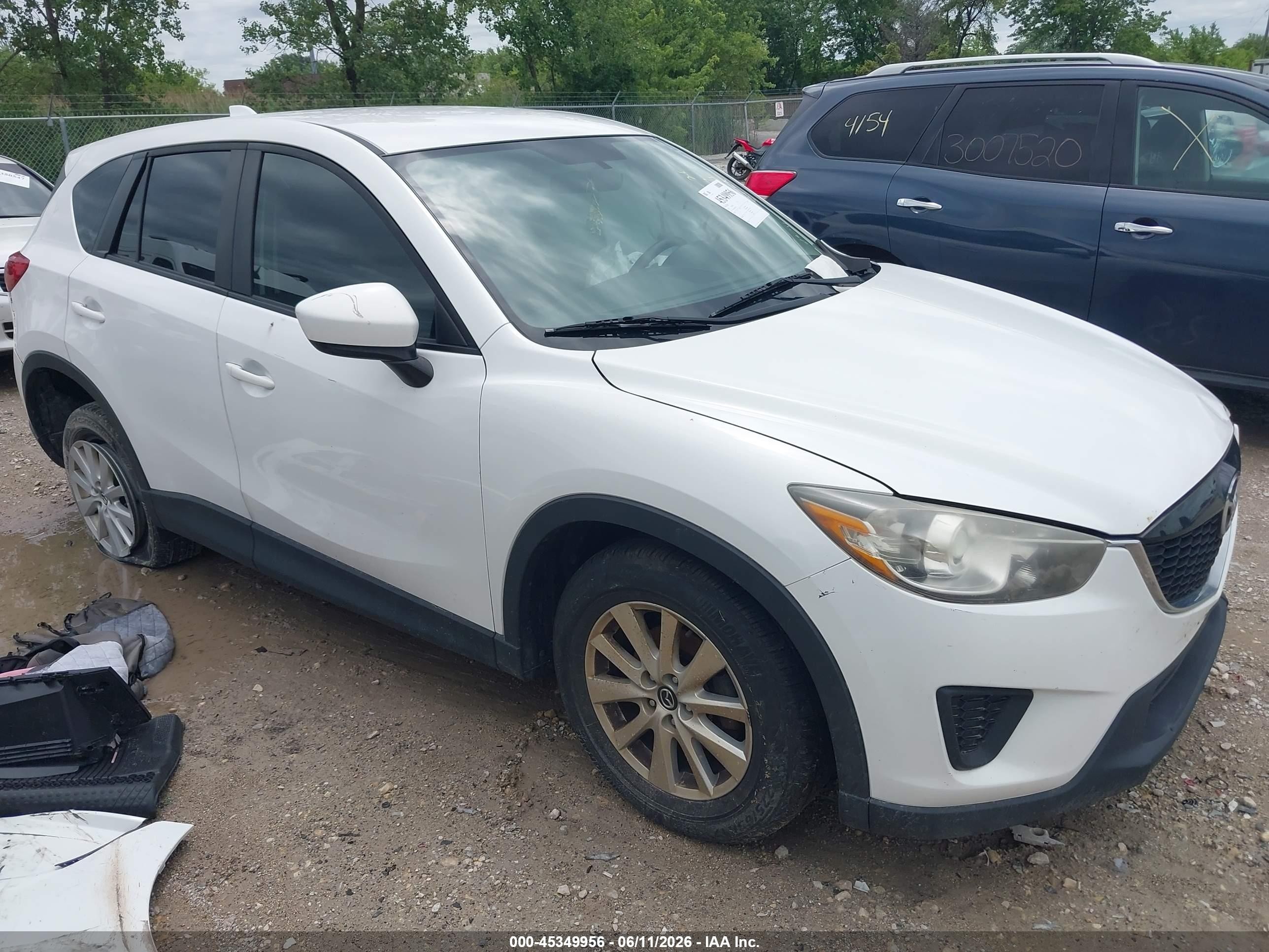 2013 Mazda Cx-5 Sport White vin: JM3KE2BE8D0134718