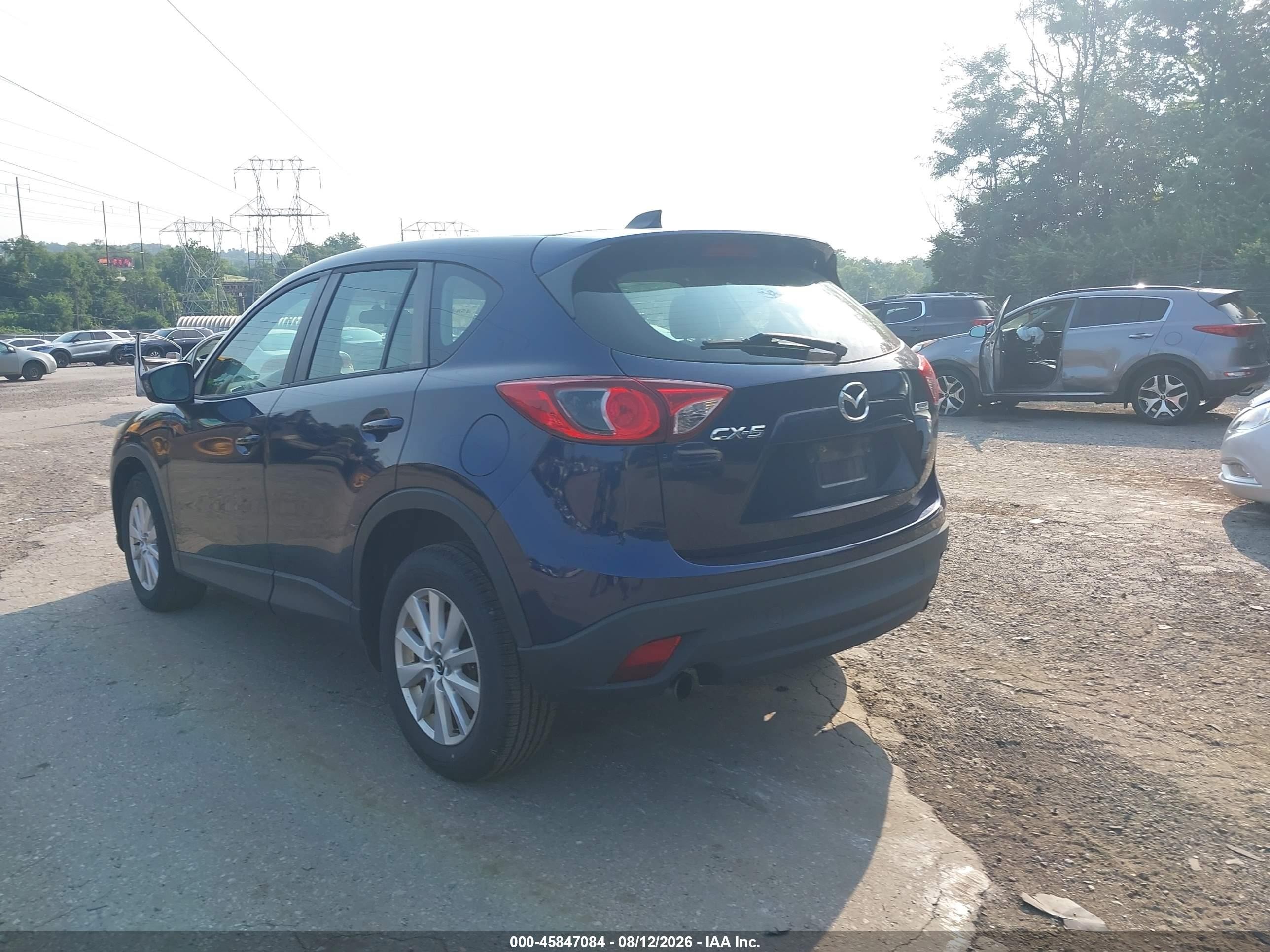 2013 Mazda Cx-5 Sport Blue vin: JM3KE2BE8D0156248