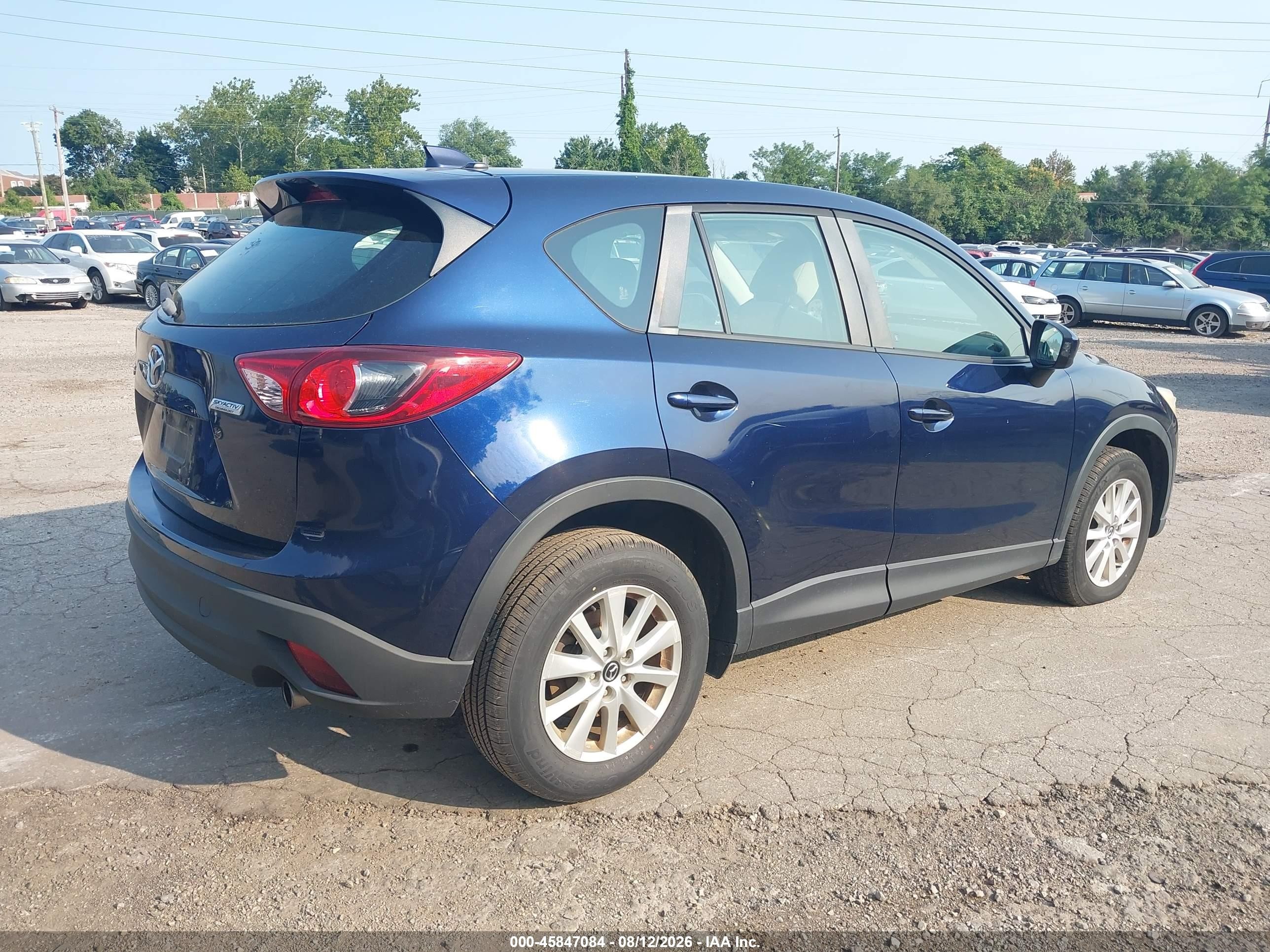 2013 Mazda Cx-5 Sport Blue vin: JM3KE2BE8D0156248