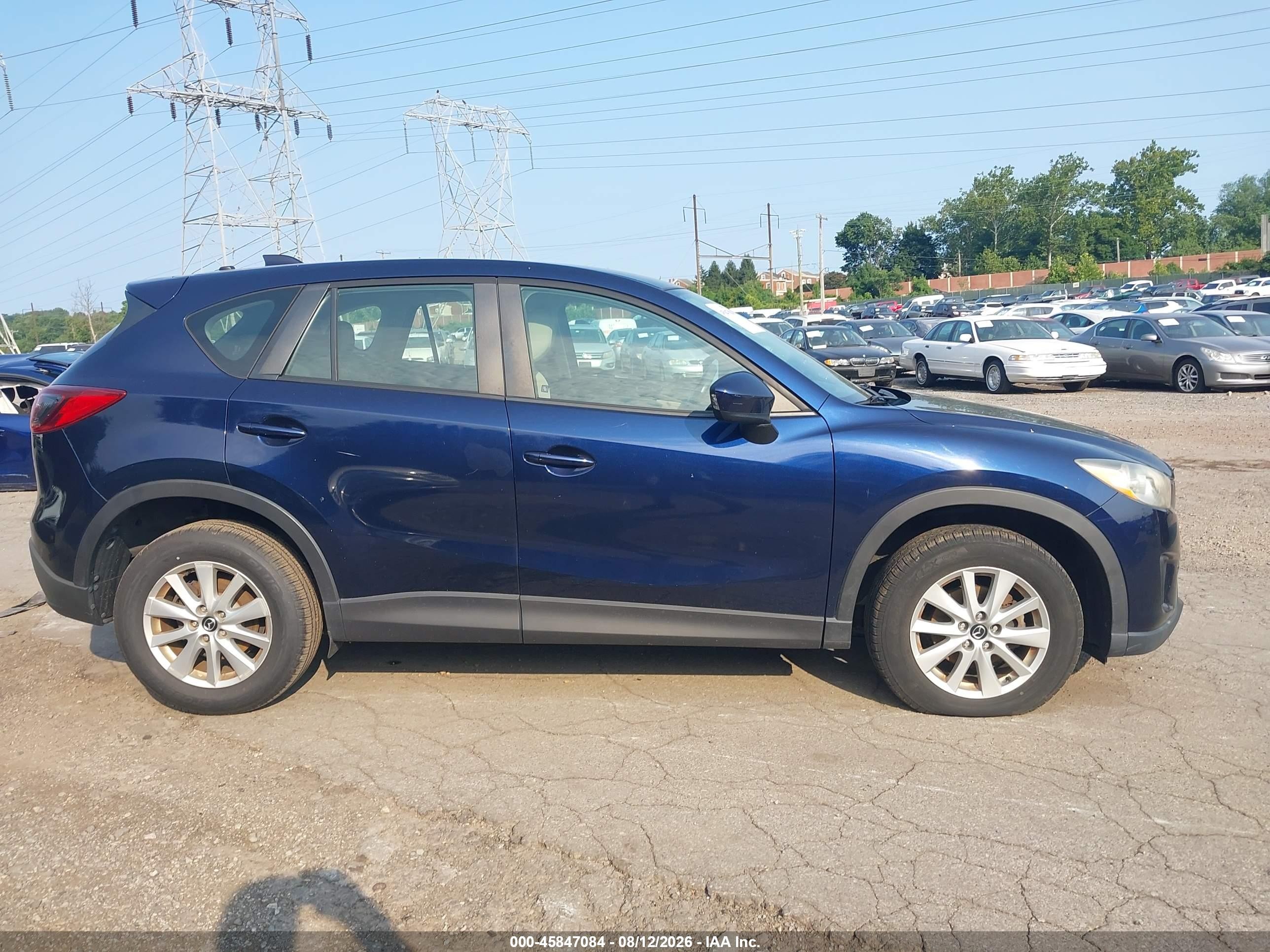 2013 Mazda Cx-5 Sport Blue vin: JM3KE2BE8D0156248