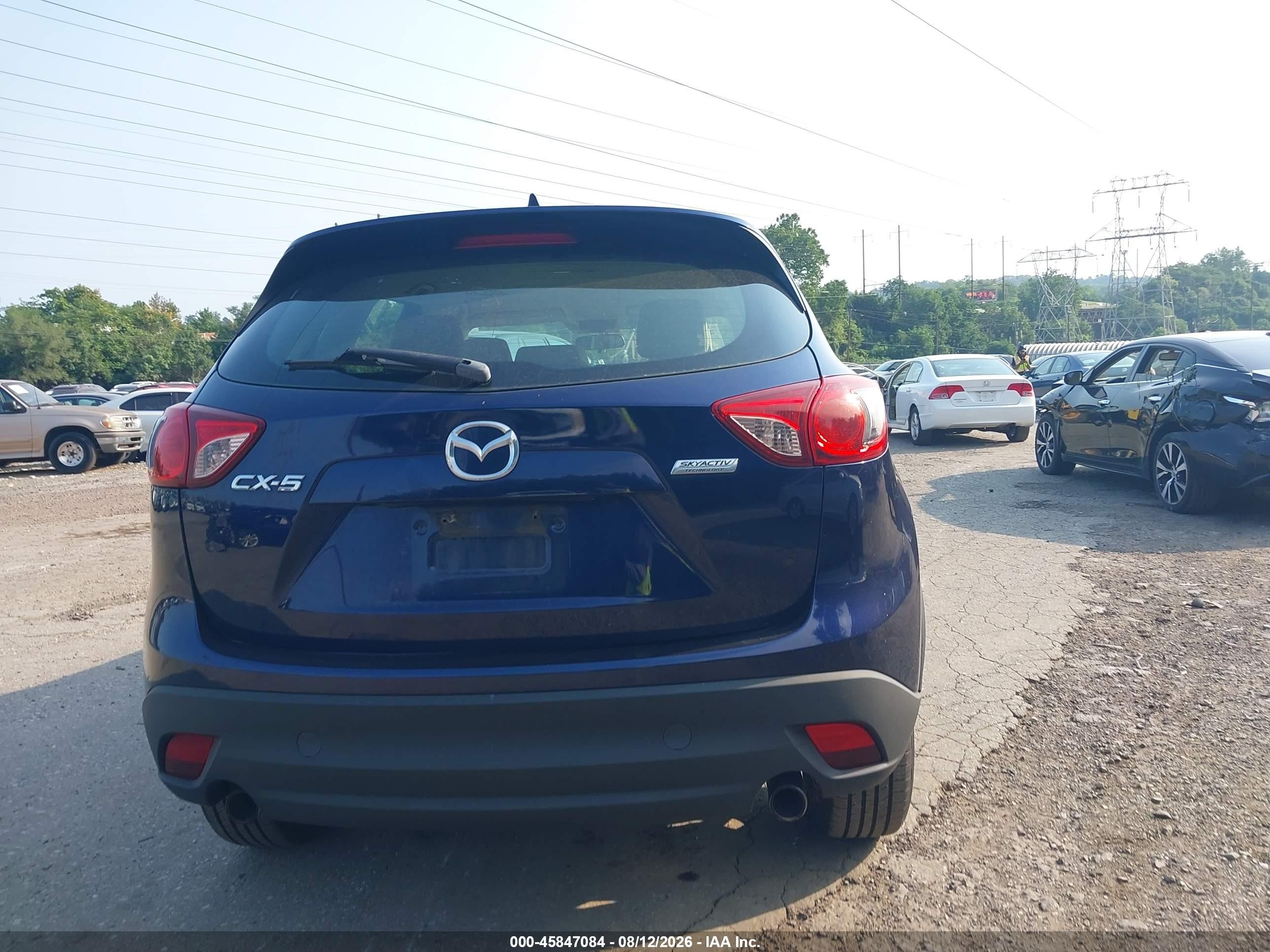 2013 Mazda Cx-5 Sport Blue vin: JM3KE2BE8D0156248