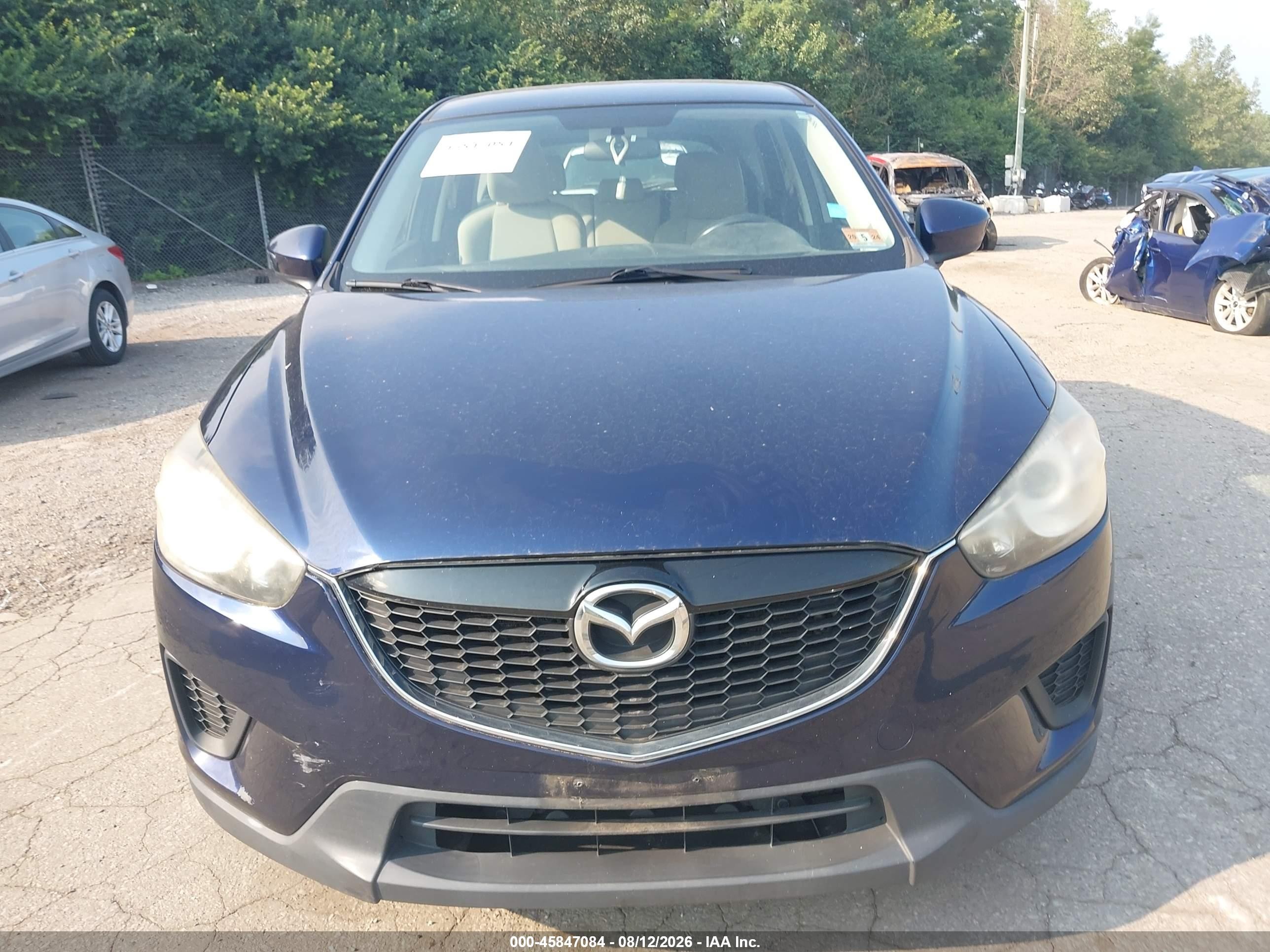 2013 Mazda Cx-5 Sport Blue vin: JM3KE2BE8D0156248