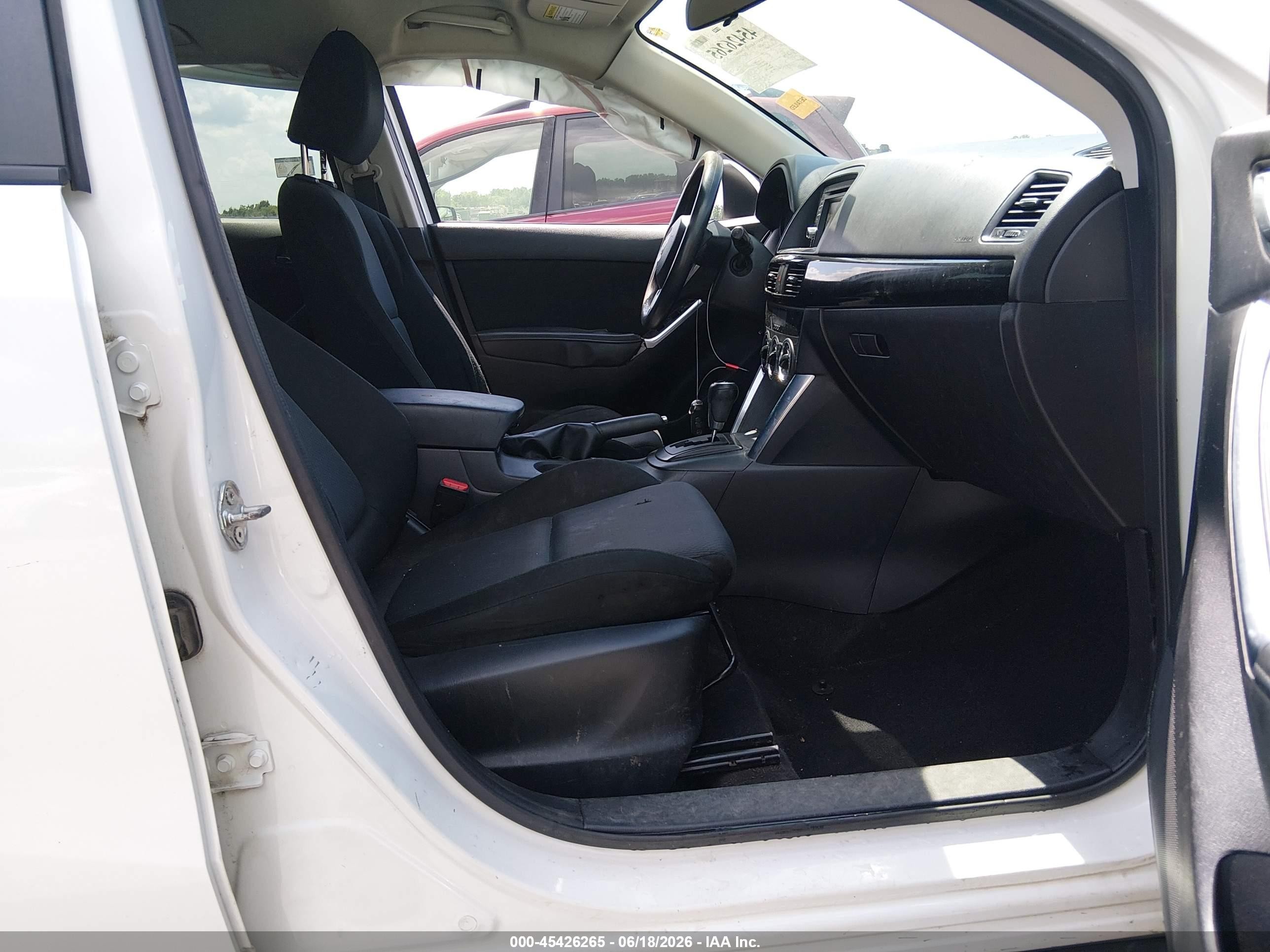 2014 Mazda Cx-5 Sport White vin: JM3KE2BE8E0337531
