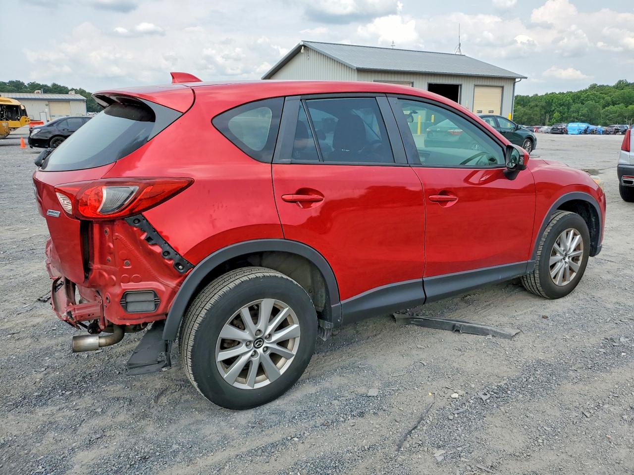 2015 Mazda Cx-5 Sport Red vin: JM3KE2BE8F0452485