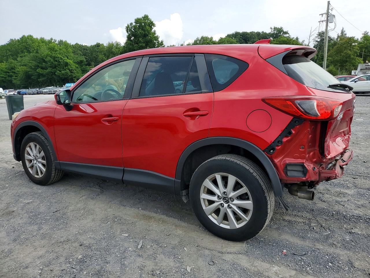 2015 Mazda Cx-5 Sport Red vin: JM3KE2BE8F0452485