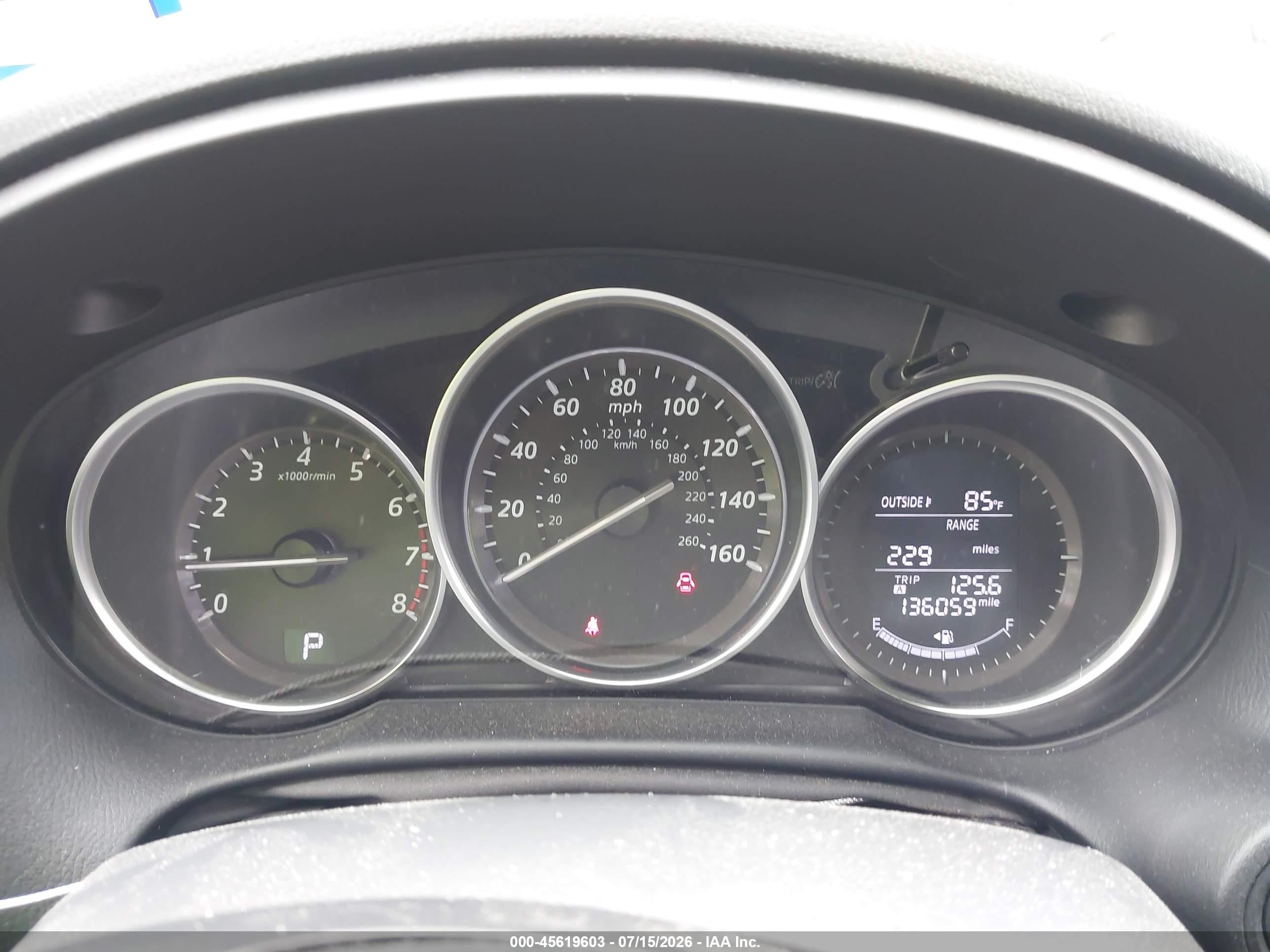 2015 Mazda Cx-5 Sport Gray vin: JM3KE2BE8F0475278