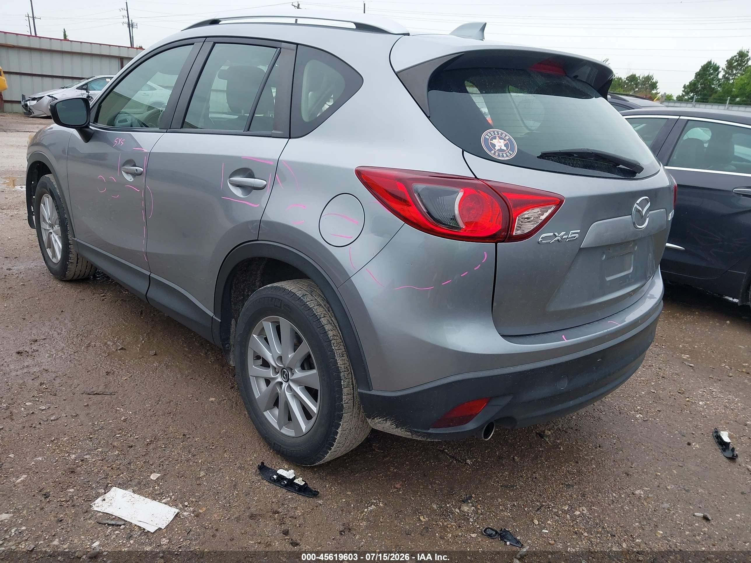 2015 Mazda Cx-5 Sport Gray vin: JM3KE2BE8F0475278