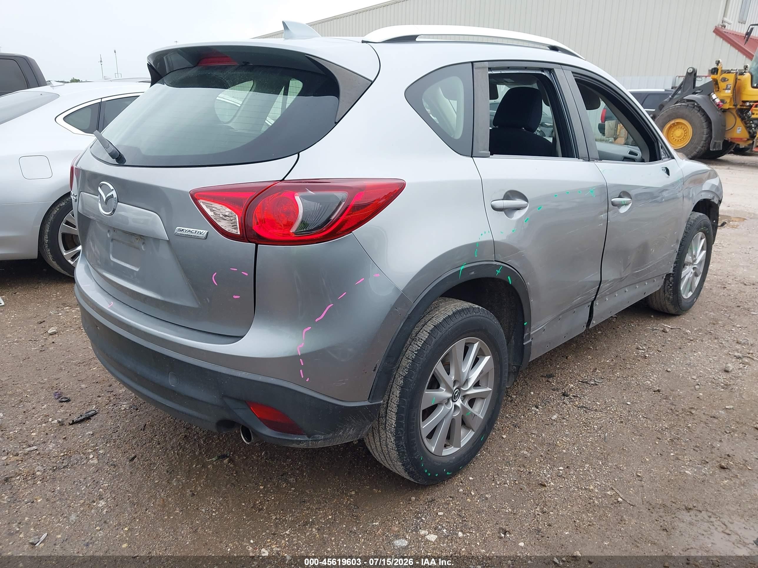 2015 Mazda Cx-5 Sport Gray vin: JM3KE2BE8F0475278