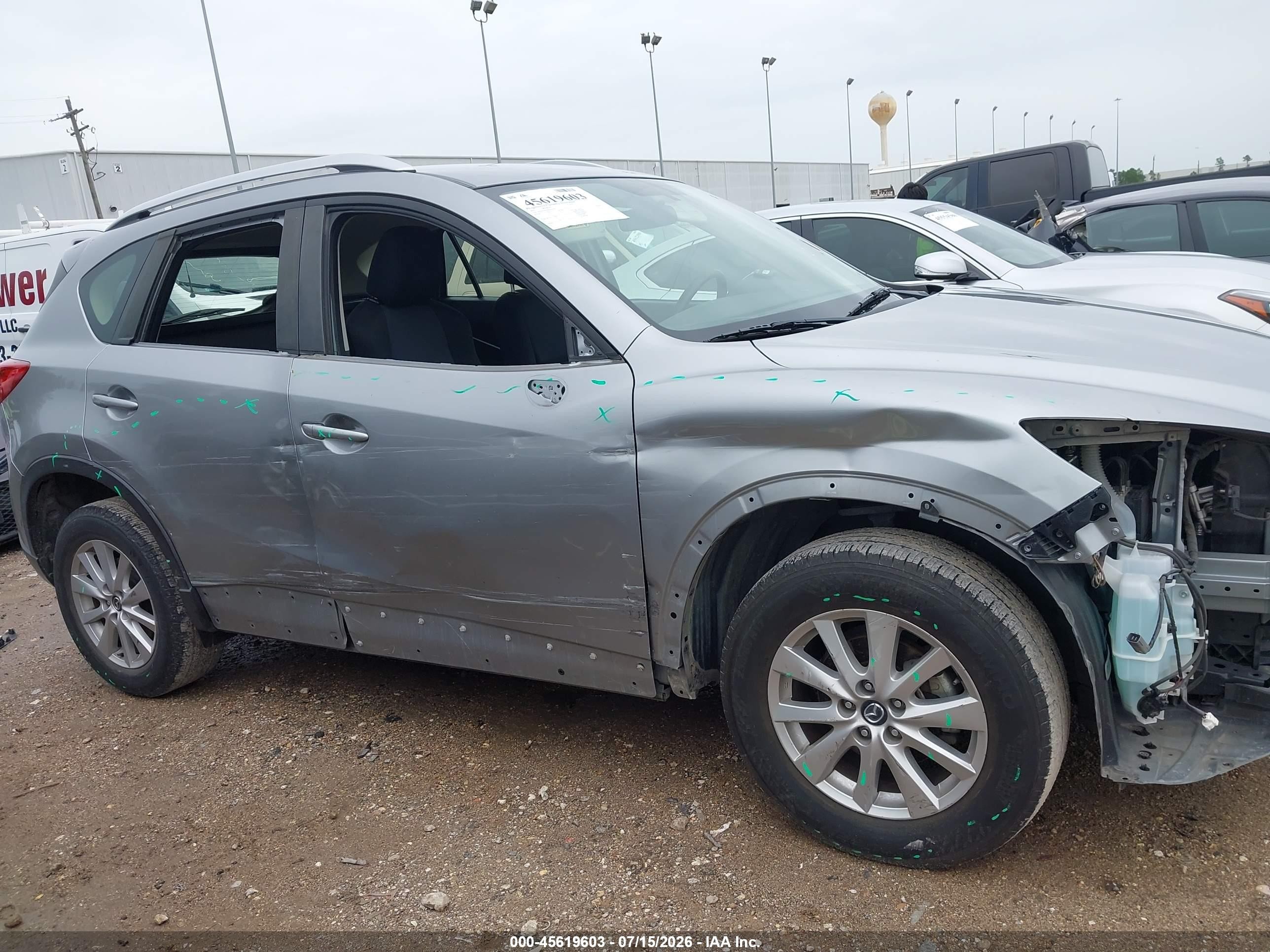 2015 Mazda Cx-5 Sport Gray vin: JM3KE2BE8F0475278