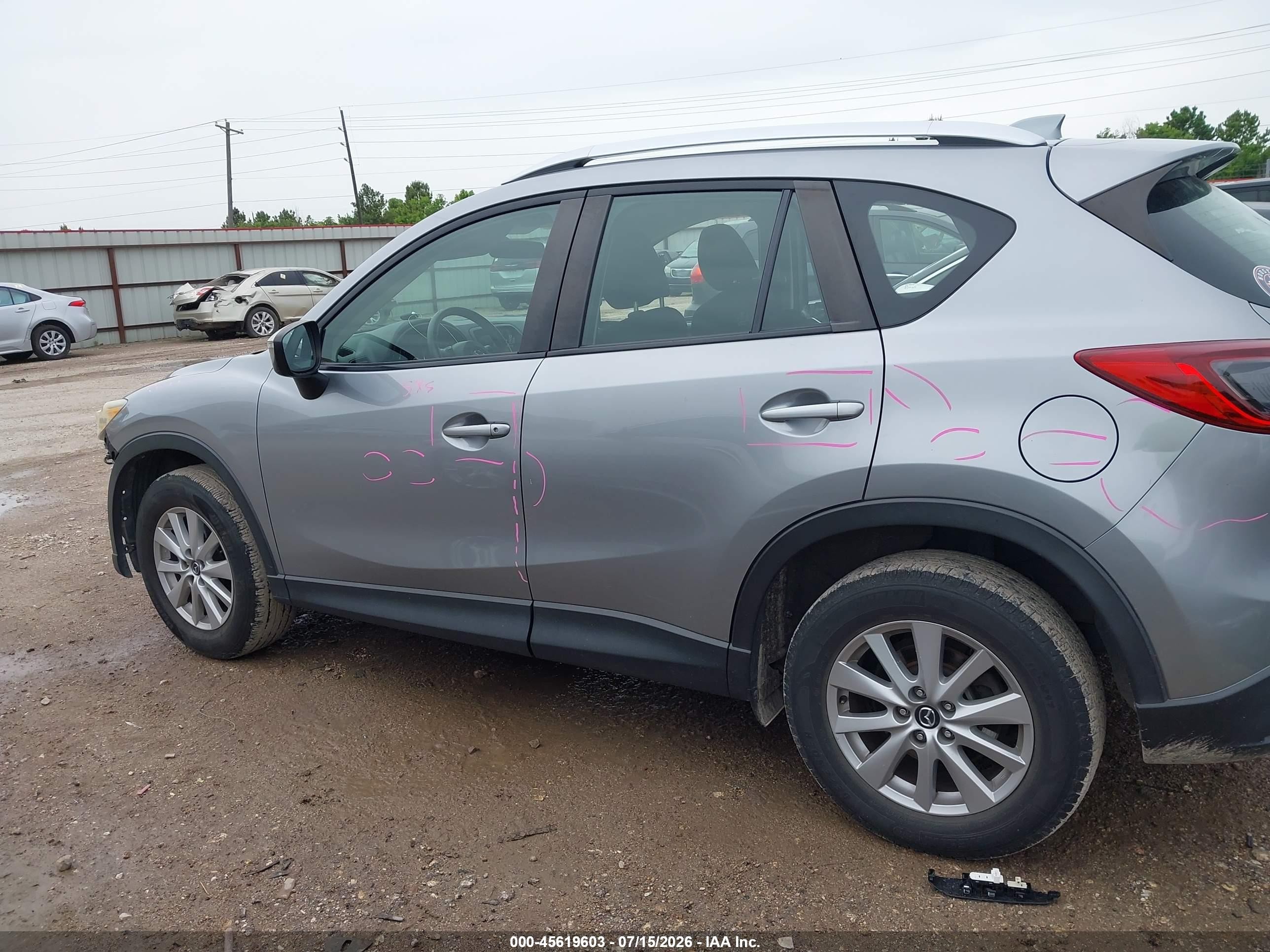 2015 Mazda Cx-5 Sport Gray vin: JM3KE2BE8F0475278
