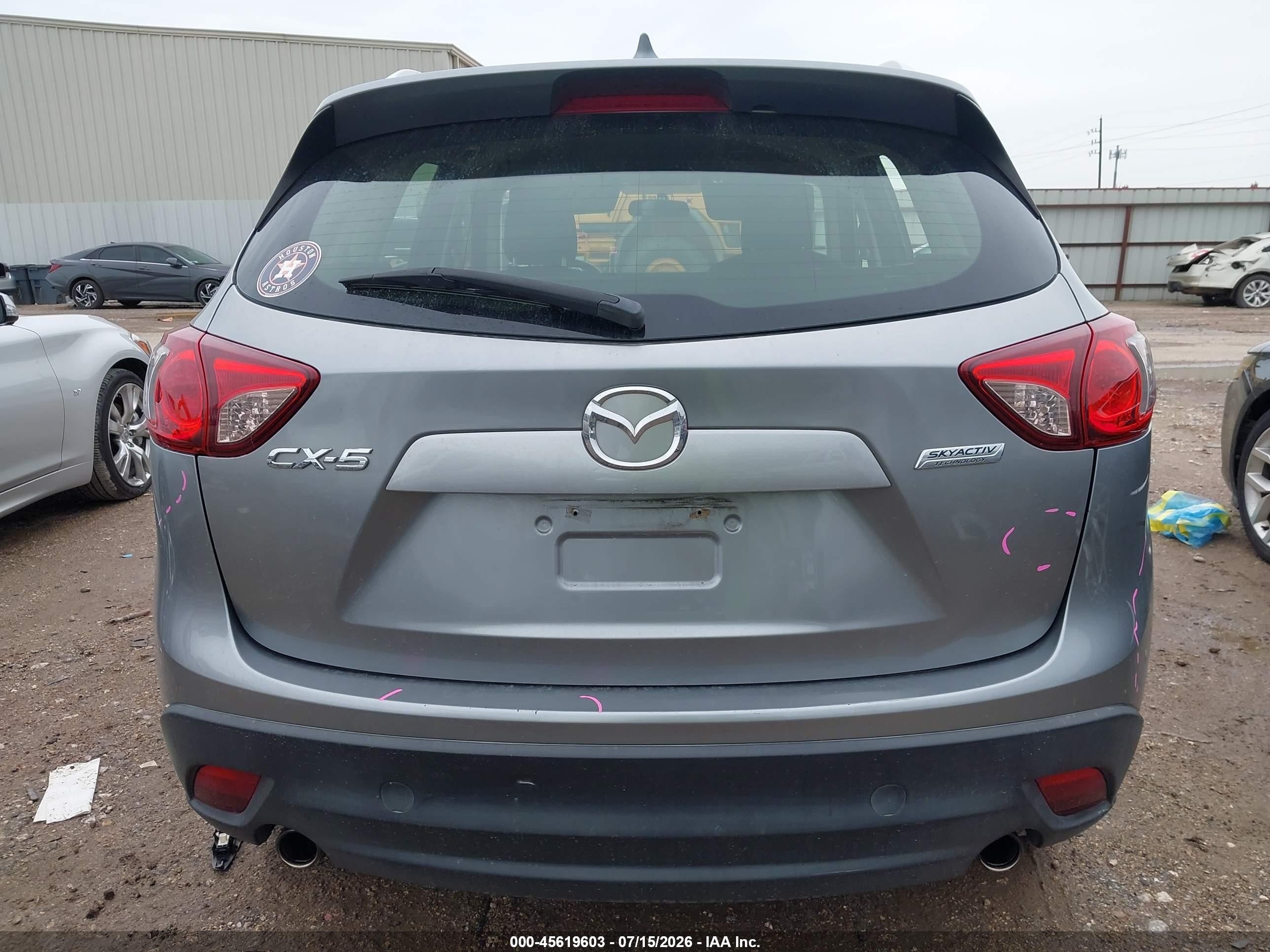 2015 Mazda Cx-5 Sport Gray vin: JM3KE2BE8F0475278