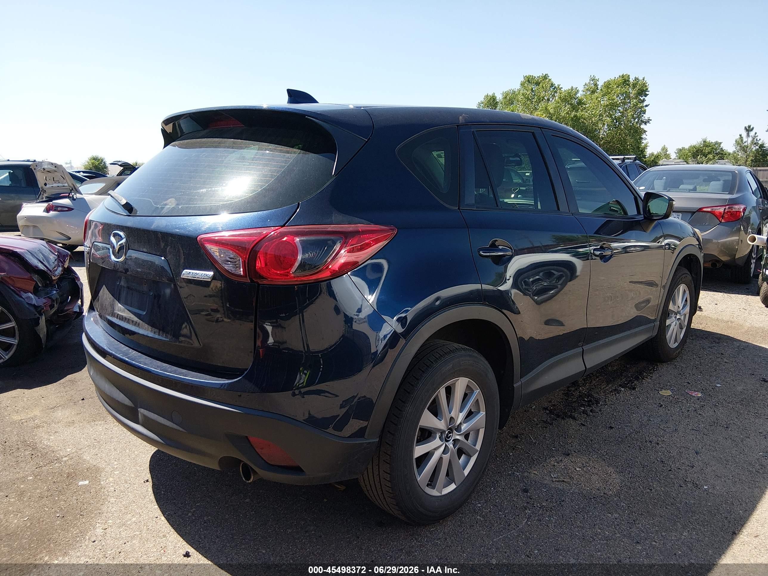 2015 Mazda Cx-5 Sport Black vin: JM3KE2BE8F0484465