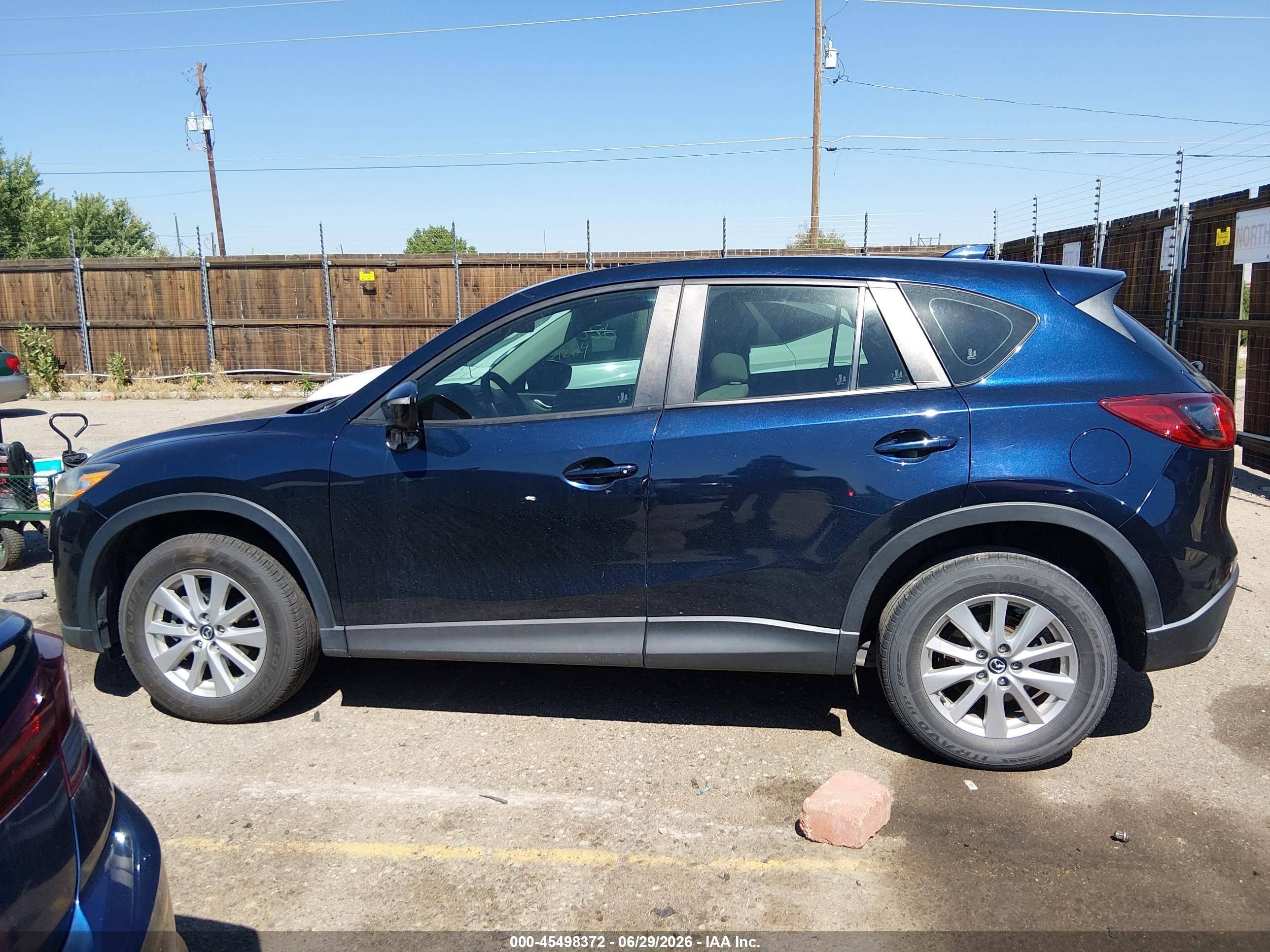 2015 Mazda Cx-5 Sport Black vin: JM3KE2BE8F0484465