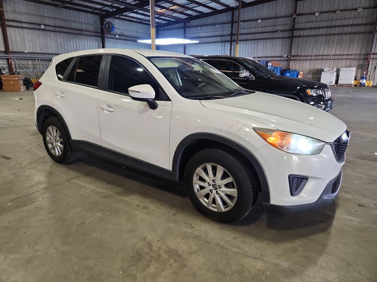 2015 Mazda Cx-5 Sport White vin: JM3KE2BE8F0536662