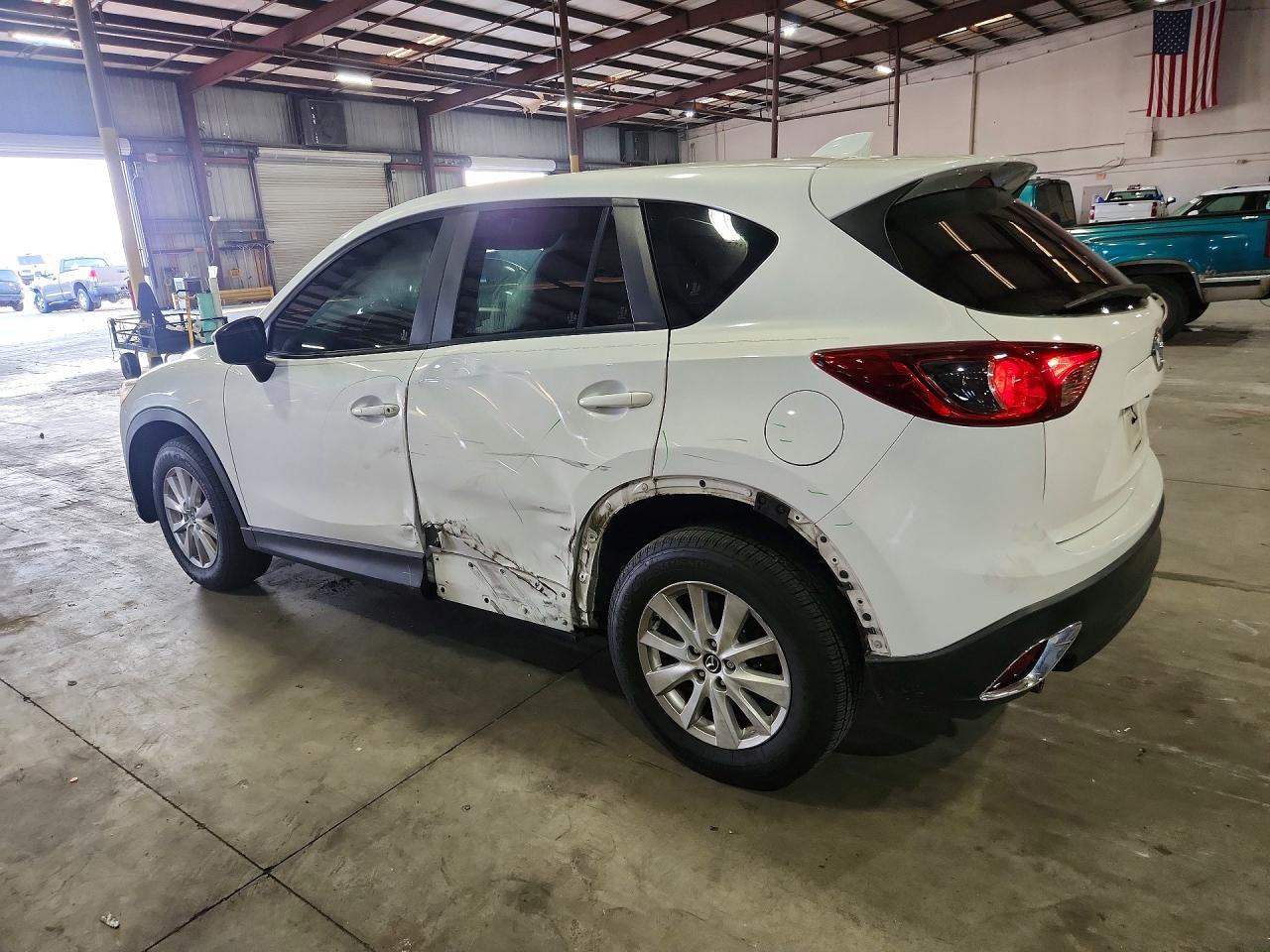 2015 Mazda Cx-5 Sport White vin: JM3KE2BE8F0536662