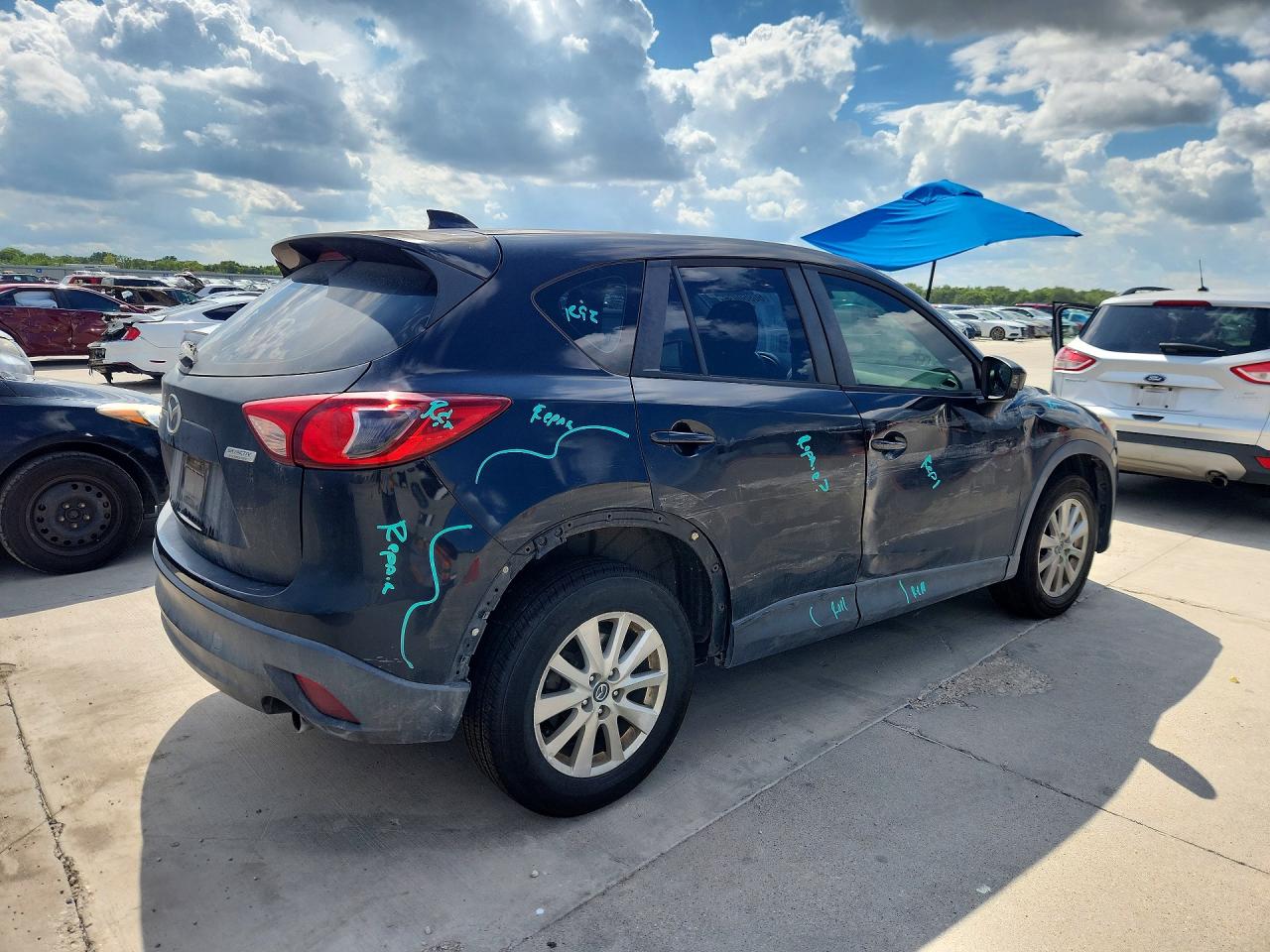 2013 Mazda Cx-5 Sport Black vin: JM3KE2BE9D0102831