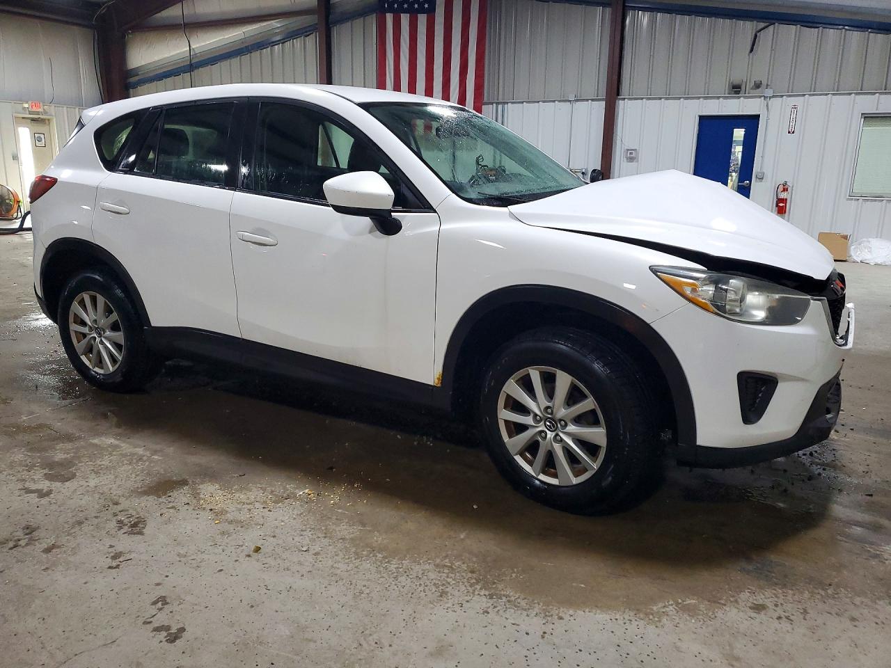 2014 Mazda Cx-5 Sport White vin: JM3KE2BE9E0351163