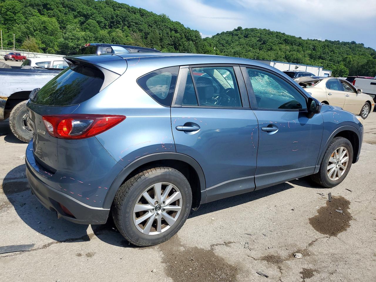 2014 Mazda Cx-5 Sport Blue vin: JM3KE2BE9E0390366