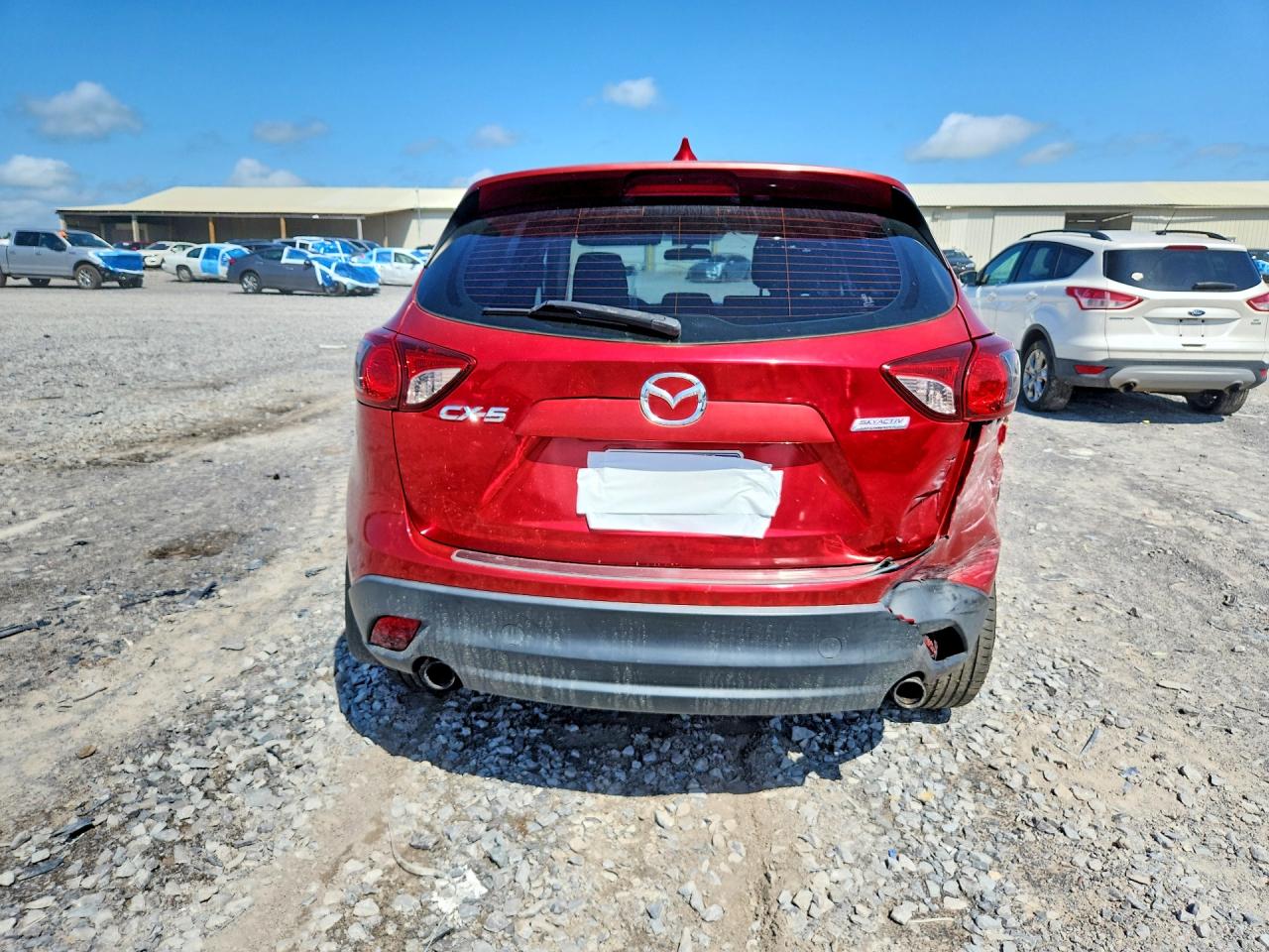 2014 Mazda Cx-5 Sport Red vin: JM3KE2BEXE0325512