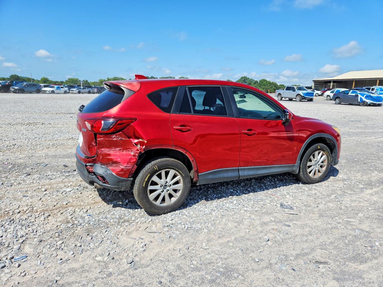 2014 Mazda Cx-5 Sport Red vin: JM3KE2BEXE0325512