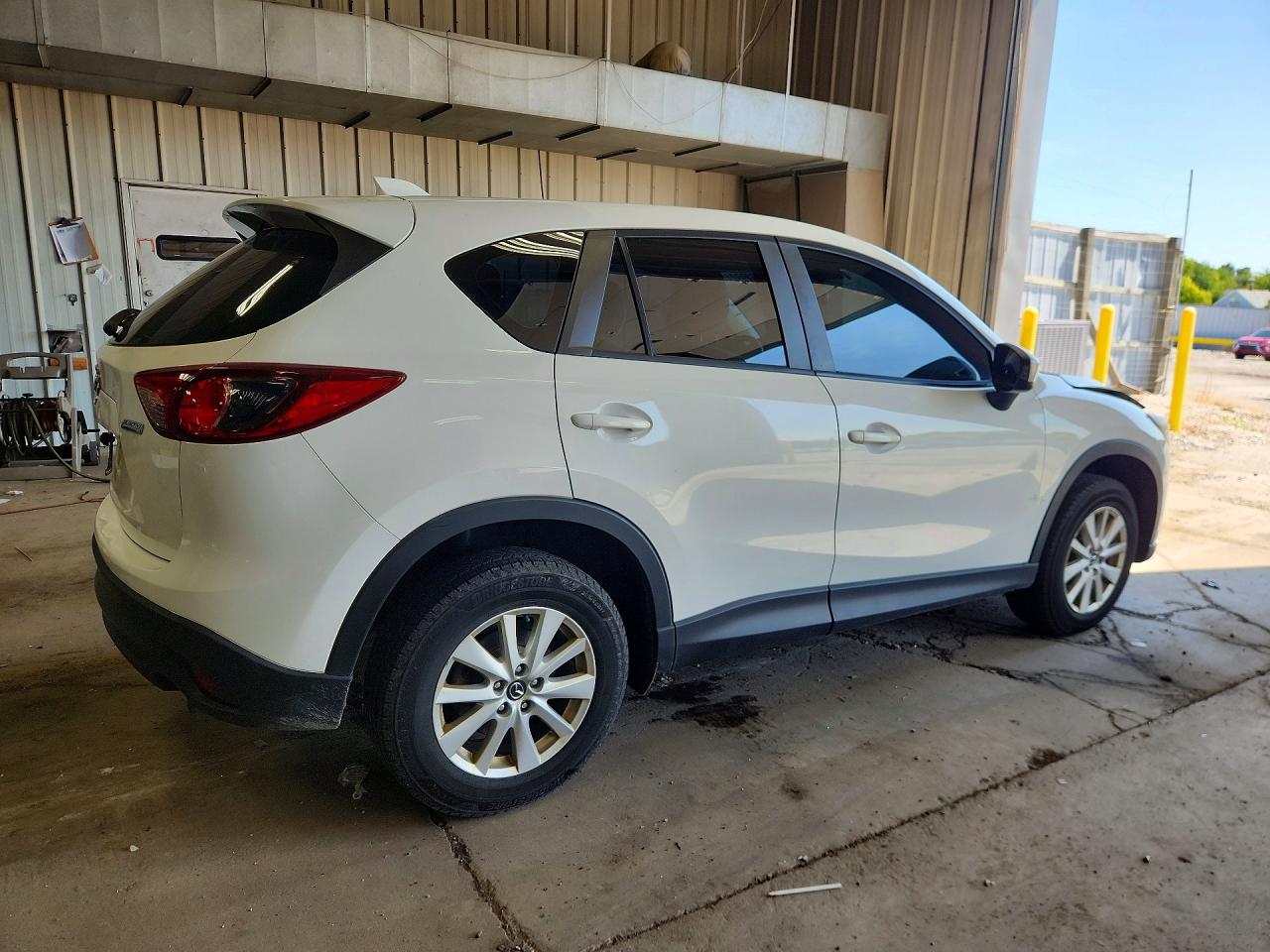 2014 Mazda Cx-5 Sport White vin: JM3KE2BEXE0336767