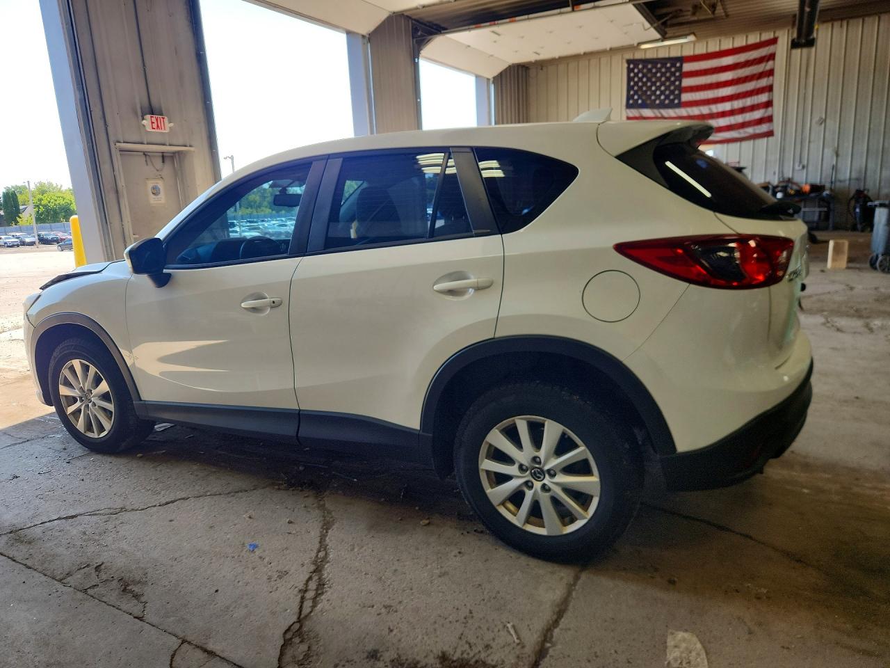 2014 Mazda Cx-5 Sport White vin: JM3KE2BEXE0336767