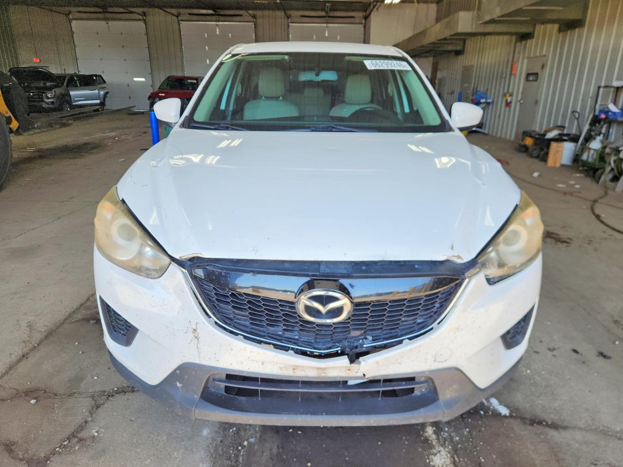 2014 Mazda Cx-5 Sport White vin: JM3KE2BEXE0336767