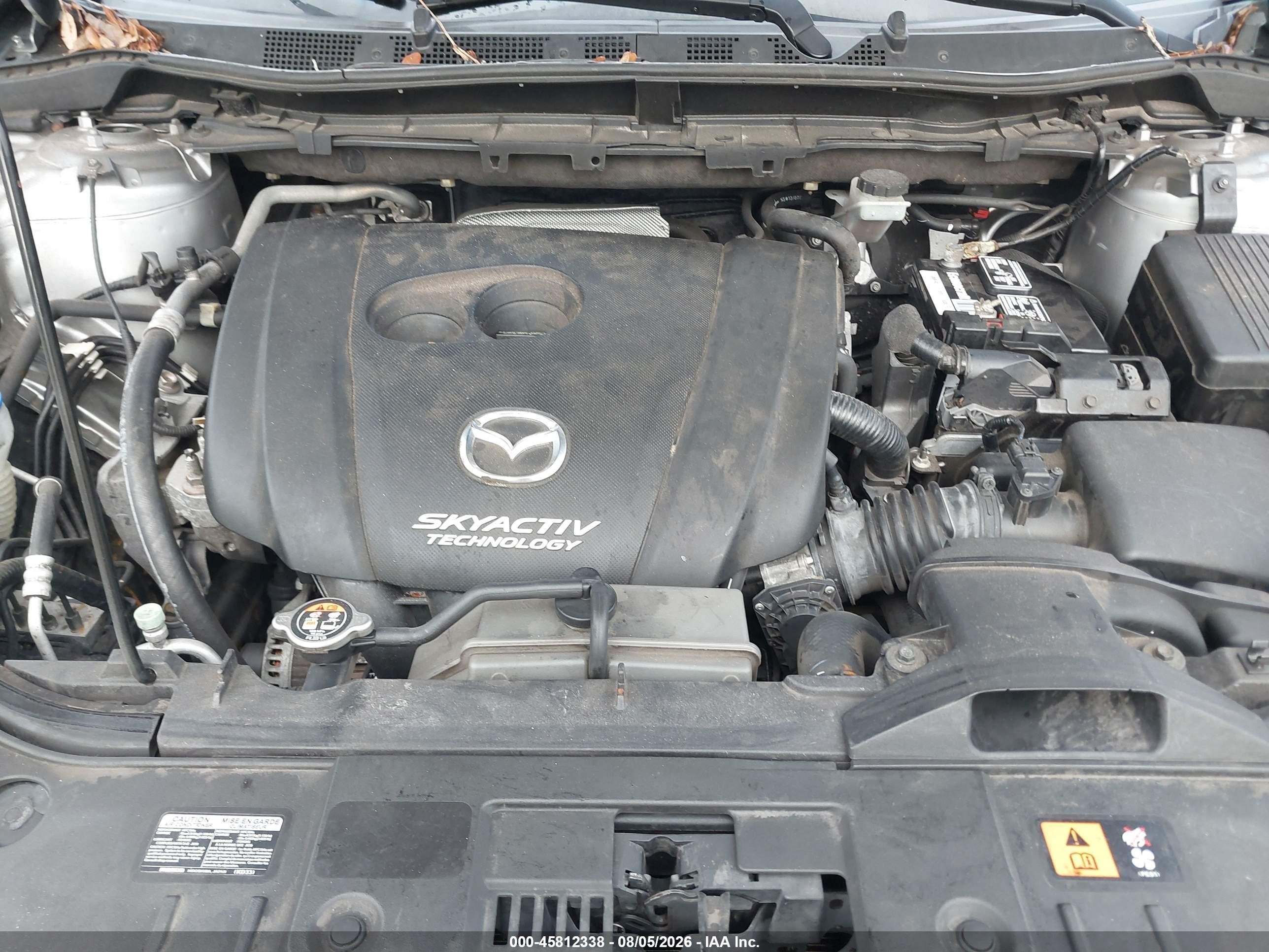 2014 Mazda Cx-5 Sport Gray vin: JM3KE2BEXE0416375