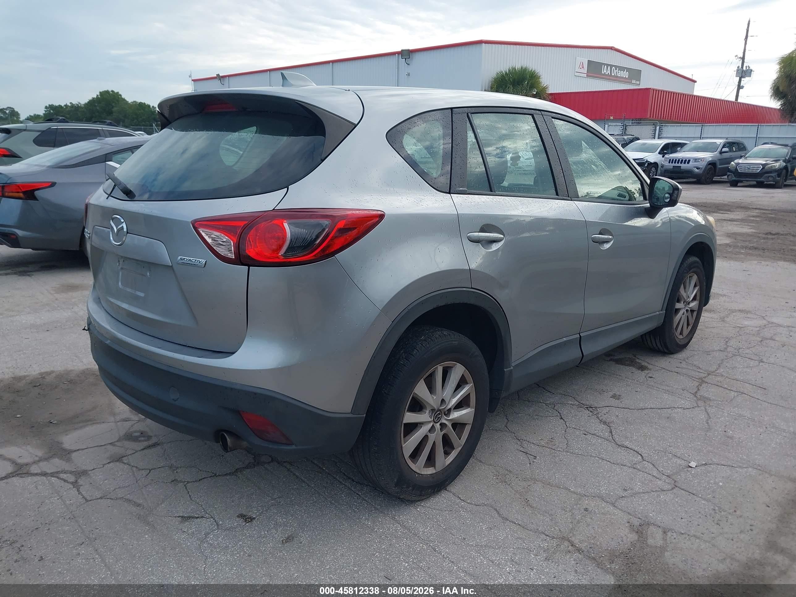 2014 Mazda Cx-5 Sport Gray vin: JM3KE2BEXE0416375