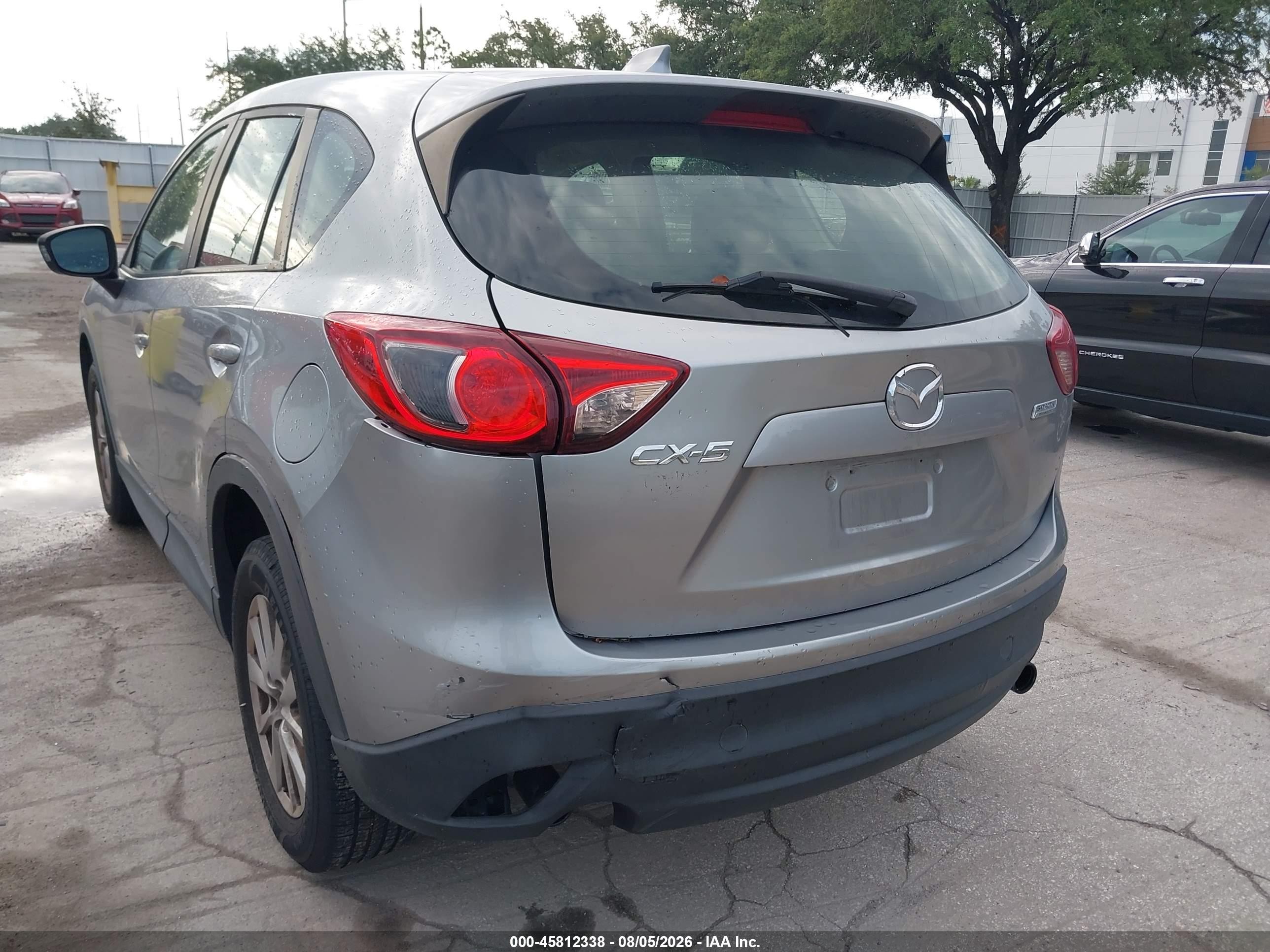2014 Mazda Cx-5 Sport Gray vin: JM3KE2BEXE0416375