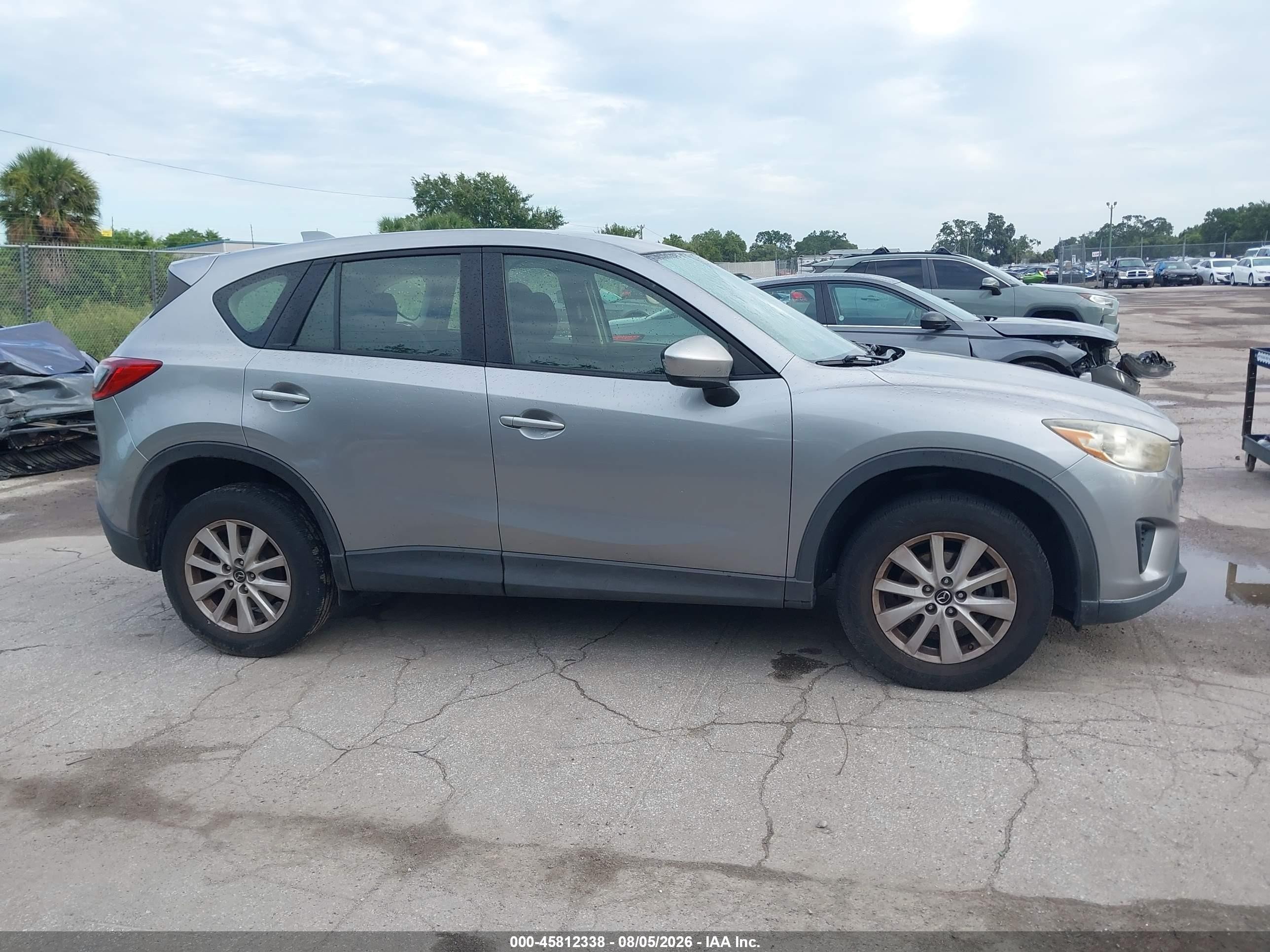 2014 Mazda Cx-5 Sport Gray vin: JM3KE2BEXE0416375