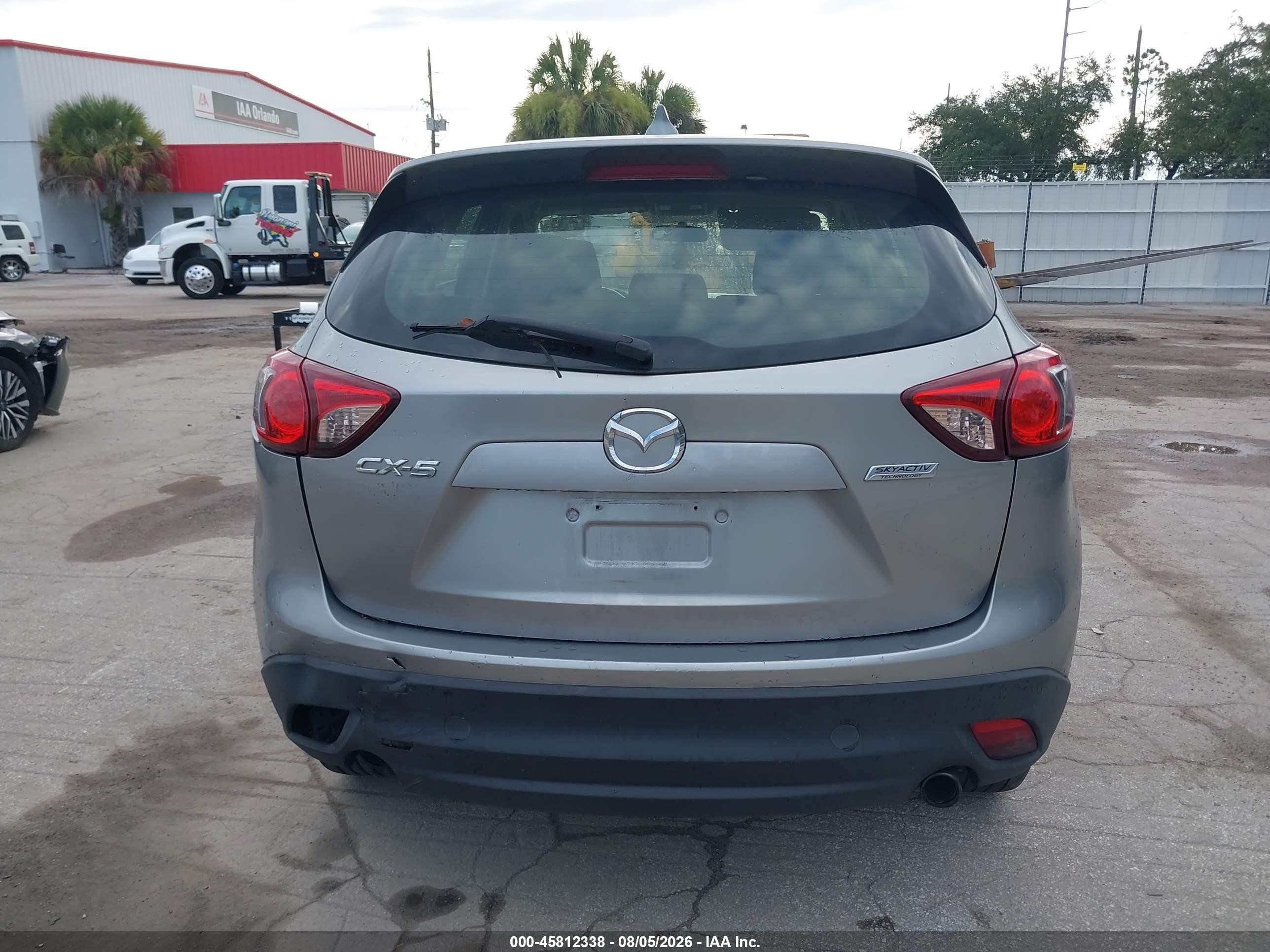 2014 Mazda Cx-5 Sport Gray vin: JM3KE2BEXE0416375