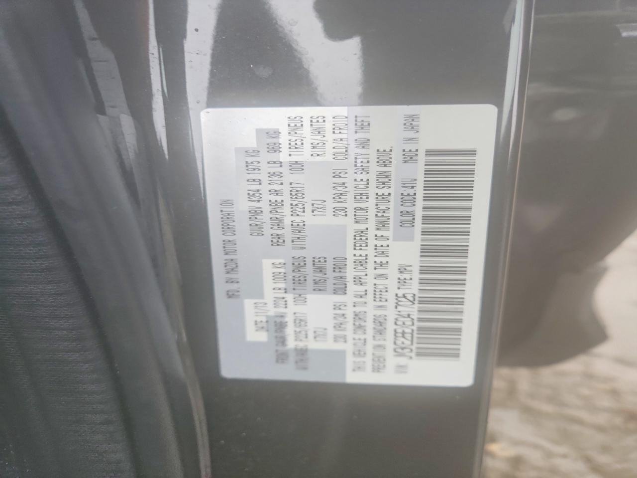 2014 Mazda Cx-5 Sport Black vin: JM3KE2BEXE0417025