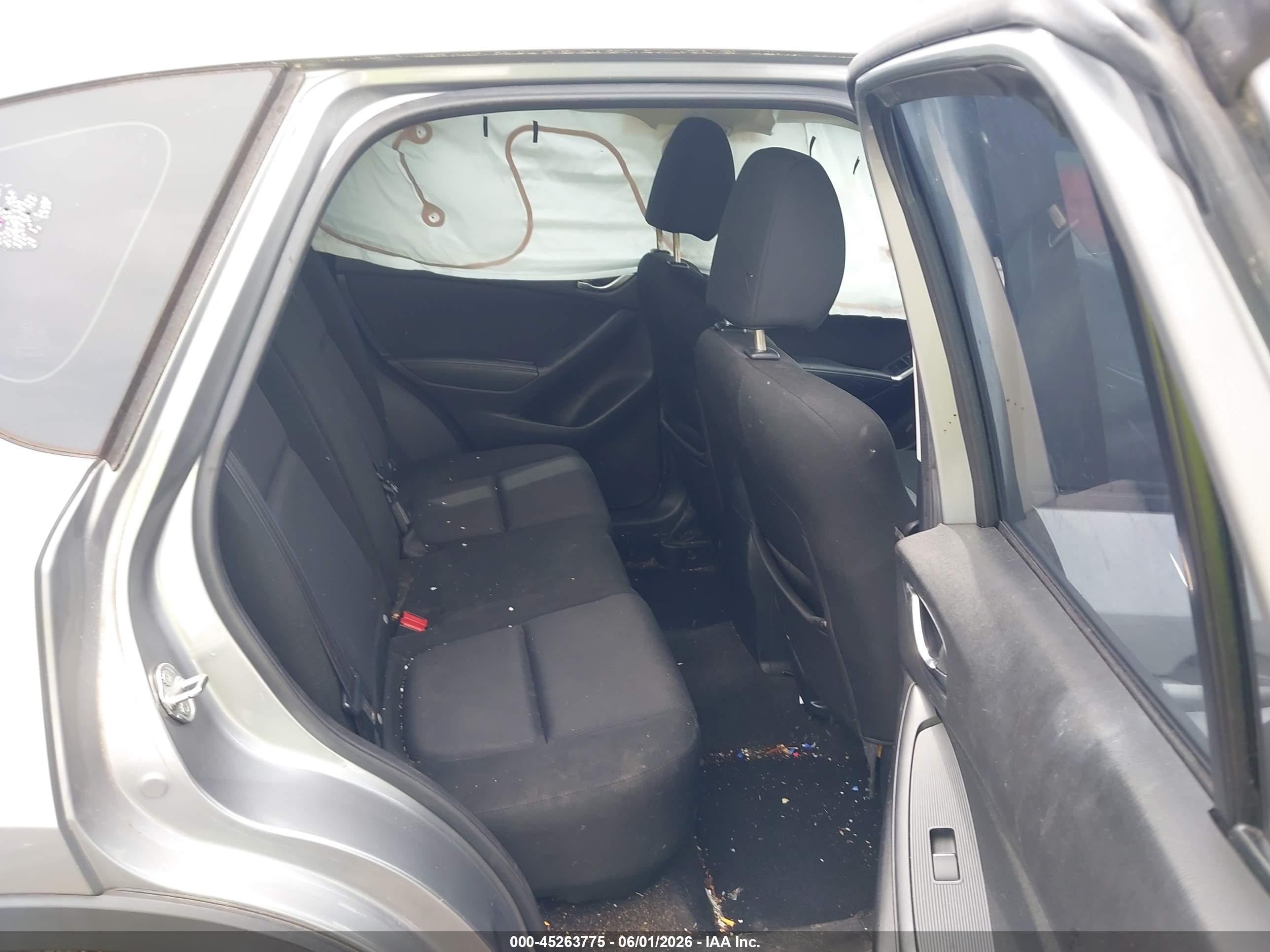 2015 Mazda Cx-5 Sport Gray vin: JM3KE2BEXF0490798