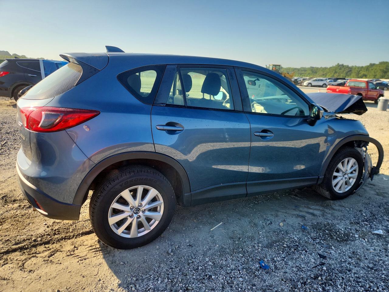 2015 Mazda Cx-5 Sport Blue vin: JM3KE2BEXF0503937