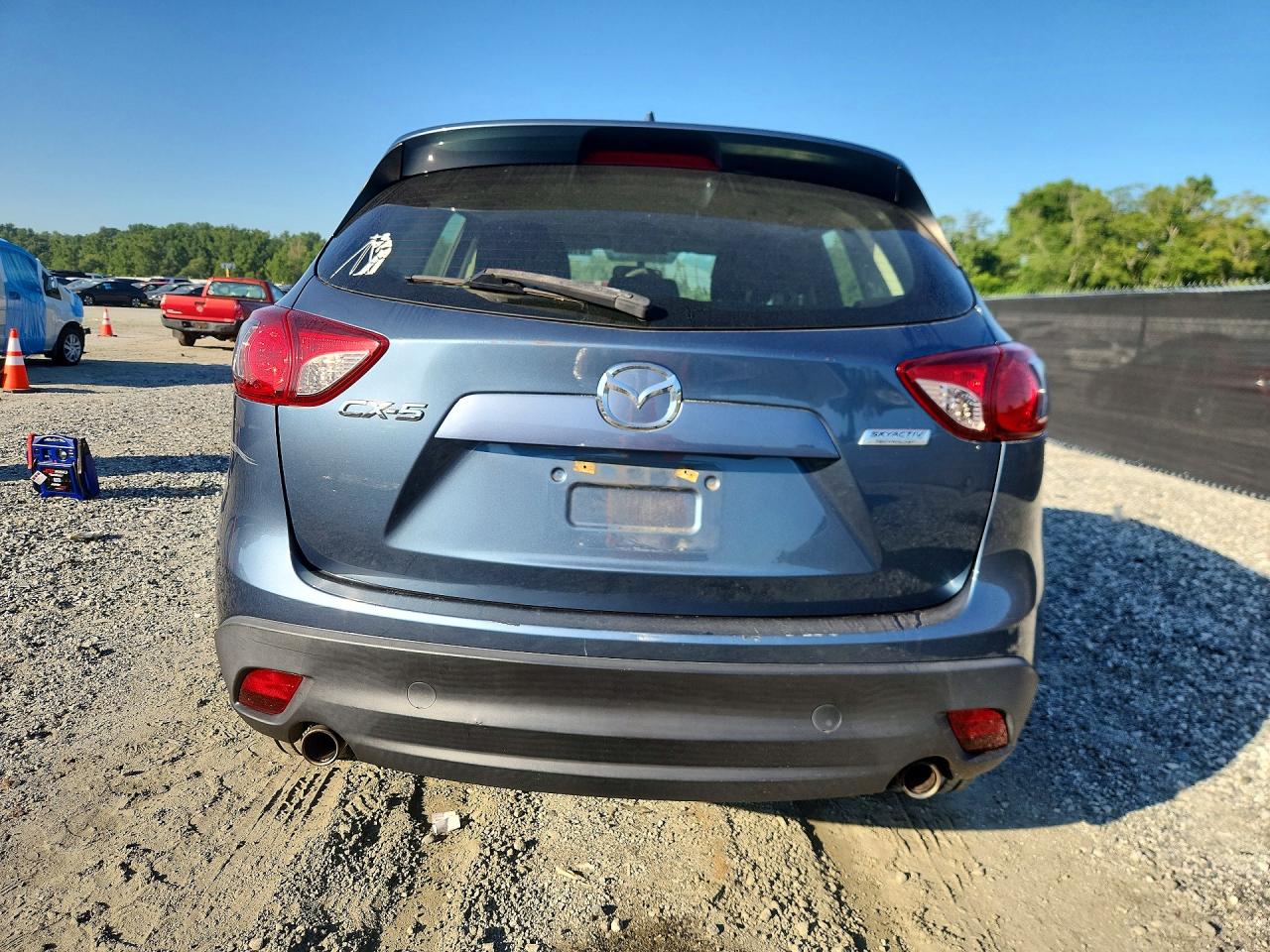 2015 Mazda Cx-5 Sport Blue vin: JM3KE2BEXF0503937