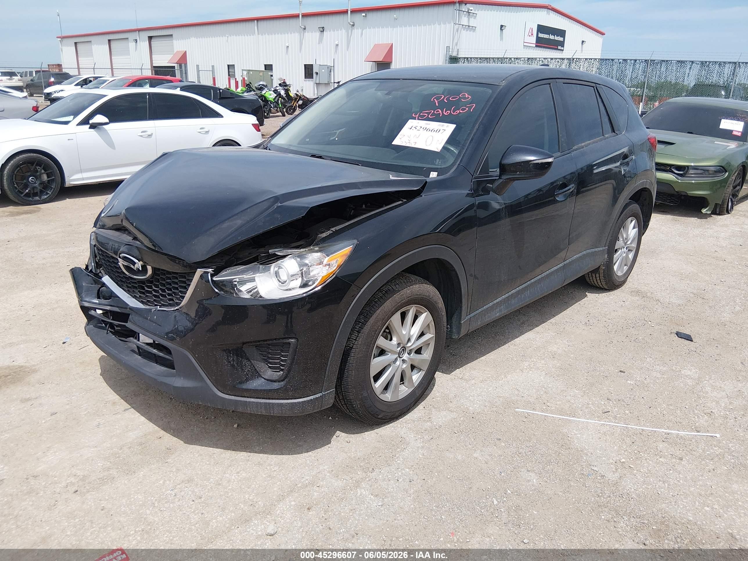 2015 Mazda Cx-5 Sport Black vin: JM3KE2BEXF0517241